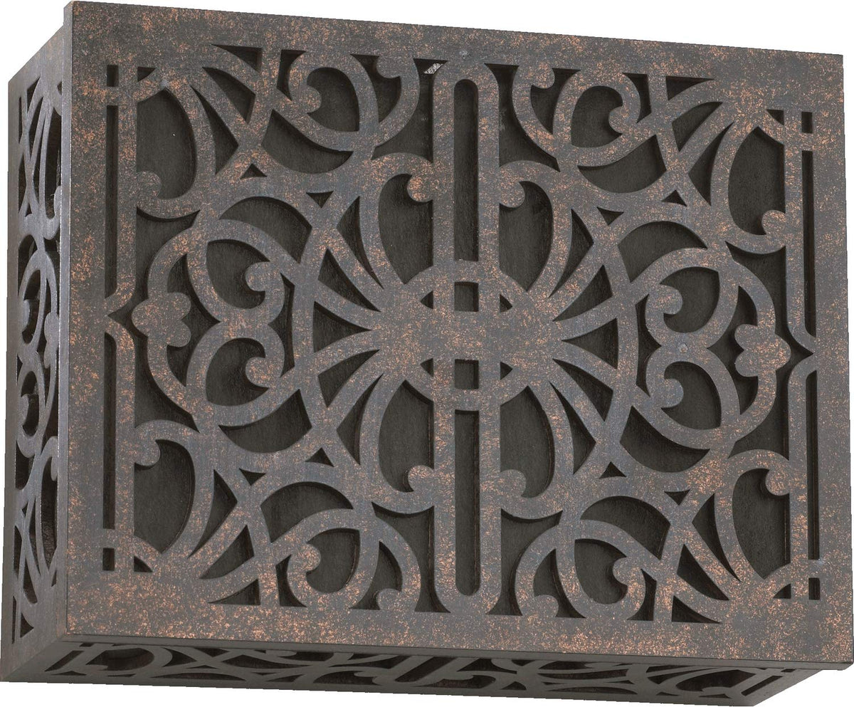 Quorum 7 115 044 Traditional Door Chime From Door Chimes Toasted Sienna Collection In Bronze/Dark Finish,