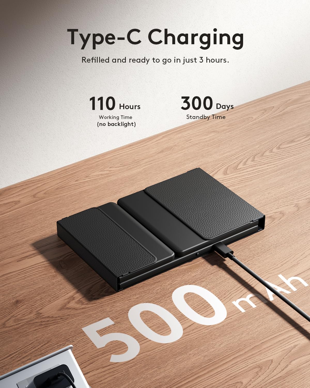 Samsers Foldable Bluetooth Keyboard With Touchpad, Full Size Wireless Folding Keyboard With Backlight, Portable Travel Keyboard