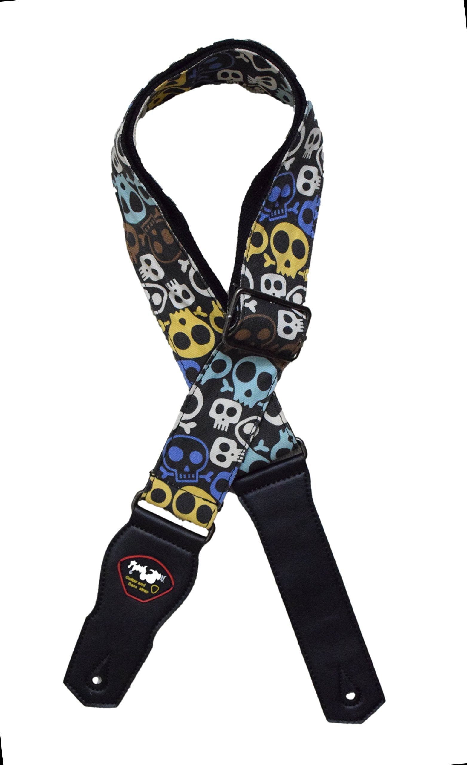 Soft Leather Acoustic Electric Bass Guitar Strap (Strap G)