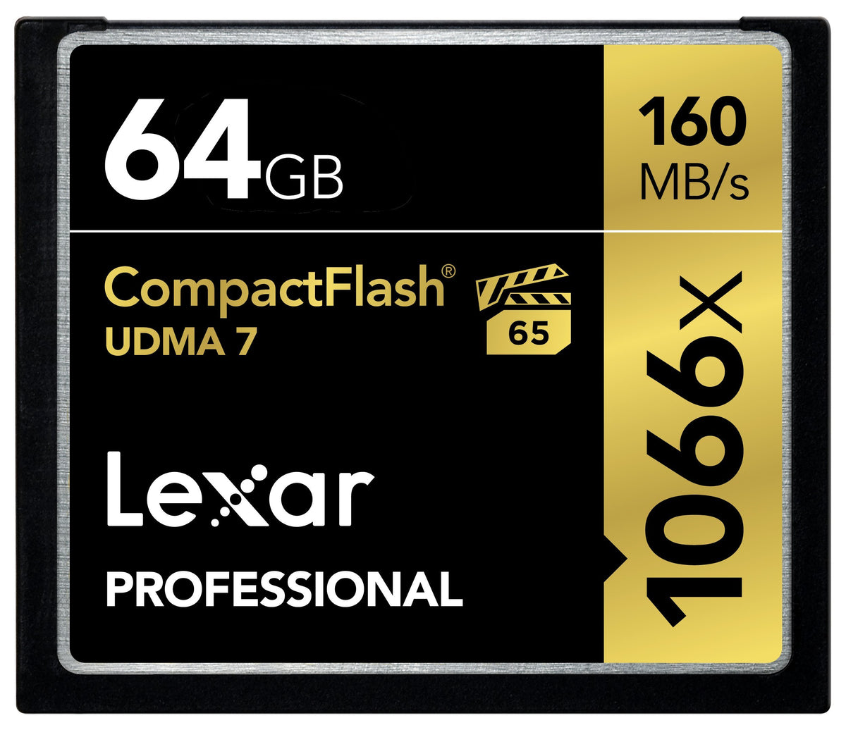 Lexar Professional 1066X 64Gb Compactflash Card, Up To 160Mb/S Read, For Professional Photographer, Videographer, Enthusiast (Lc