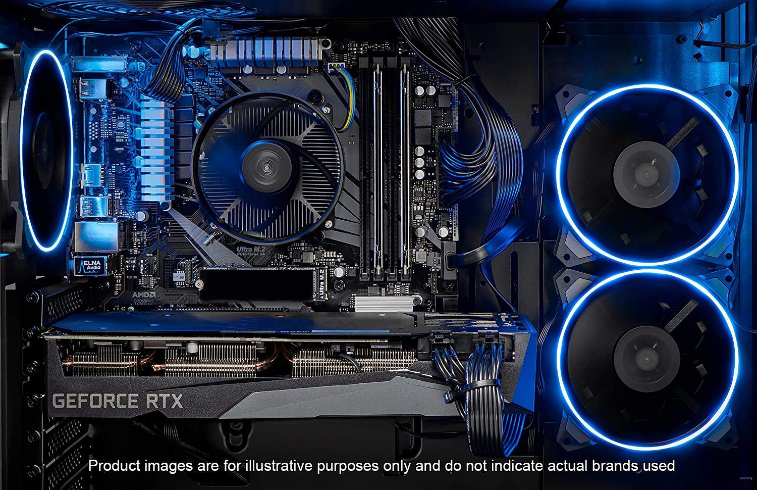 Skytech Azure Gaming Pc Desktop   Amd Ryzen 5 3600 3.6Ghz, Rtx 3070 8Gb, 16Gb Ddr4 3200, 1Tb Nvme, 650W Gold Psu, Windows 10 Hom