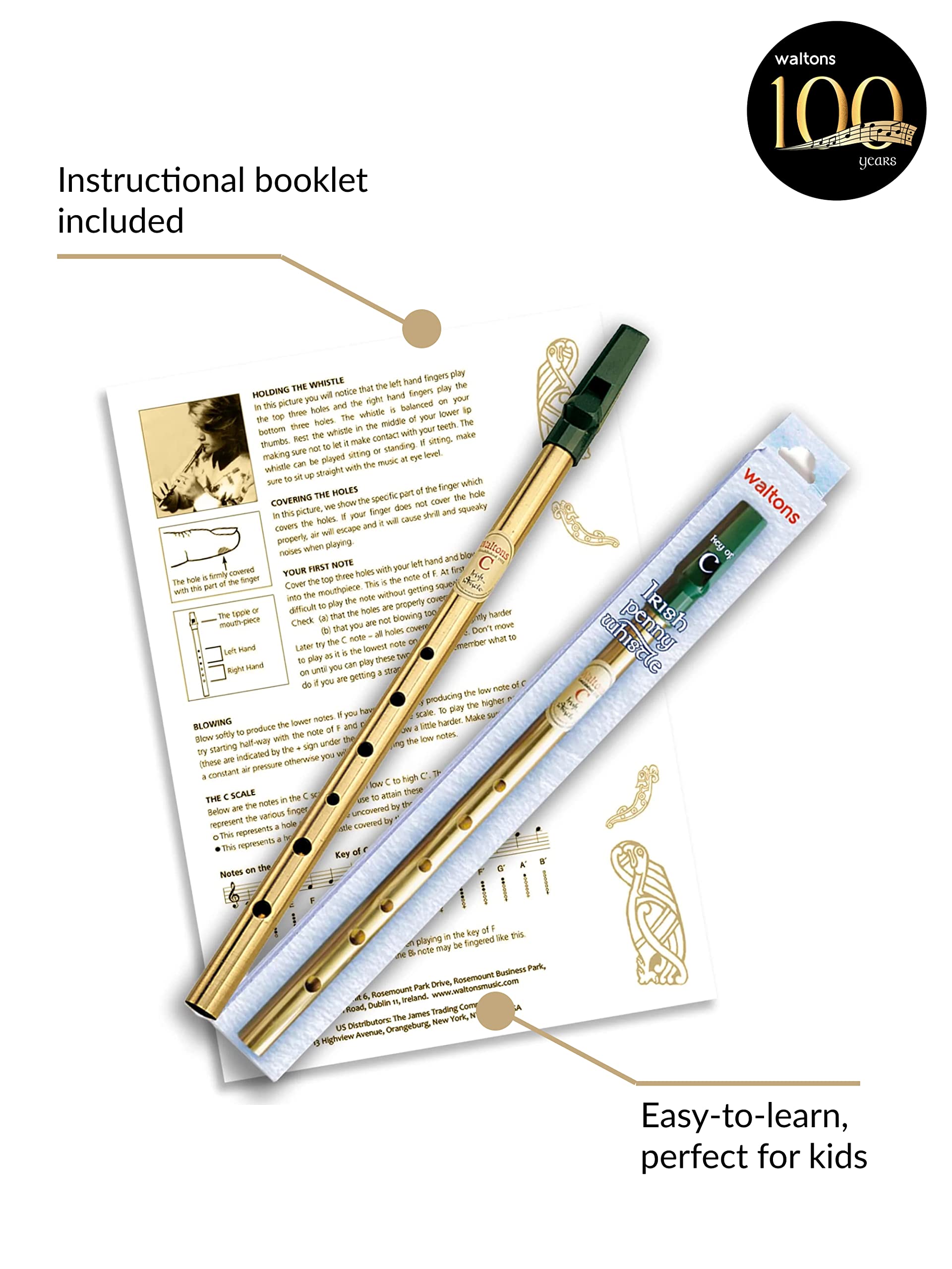 Waltons Whistle, Green (1523)