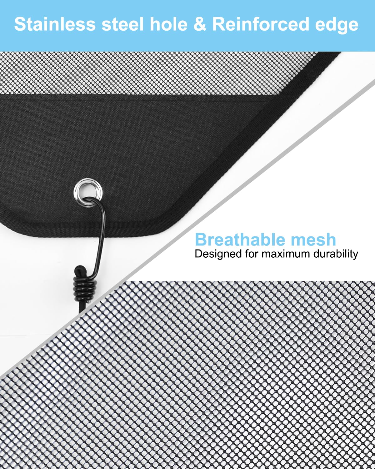 Aucanla Air Conditioner Cover For Outside Units,36'' X 36'' Central Ac Covers , Top Universal Mesh Cover Defender For All Season