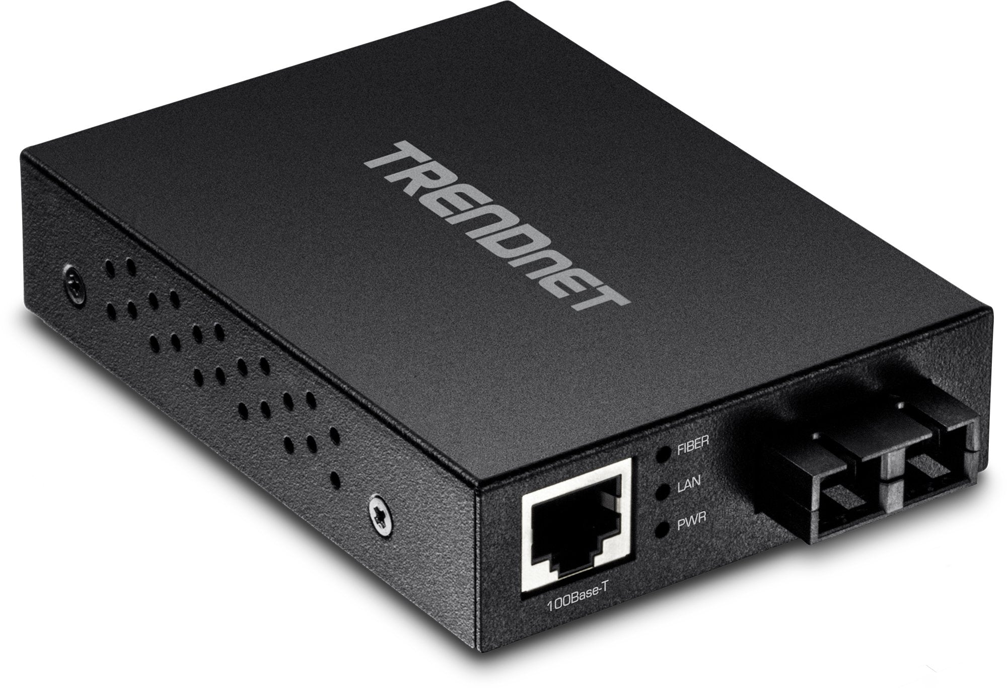 Trendnet 100 Base T To 100 Base Fx Multi Mode Sc Fiber Converter, Standalone, 10/100 Mbps Auto Mdix Fast Ethernet Port, Fiber Networking Up To 2 Km (1.25Miles), 200 Mbps Switching Capacity, Tfc Fmsc