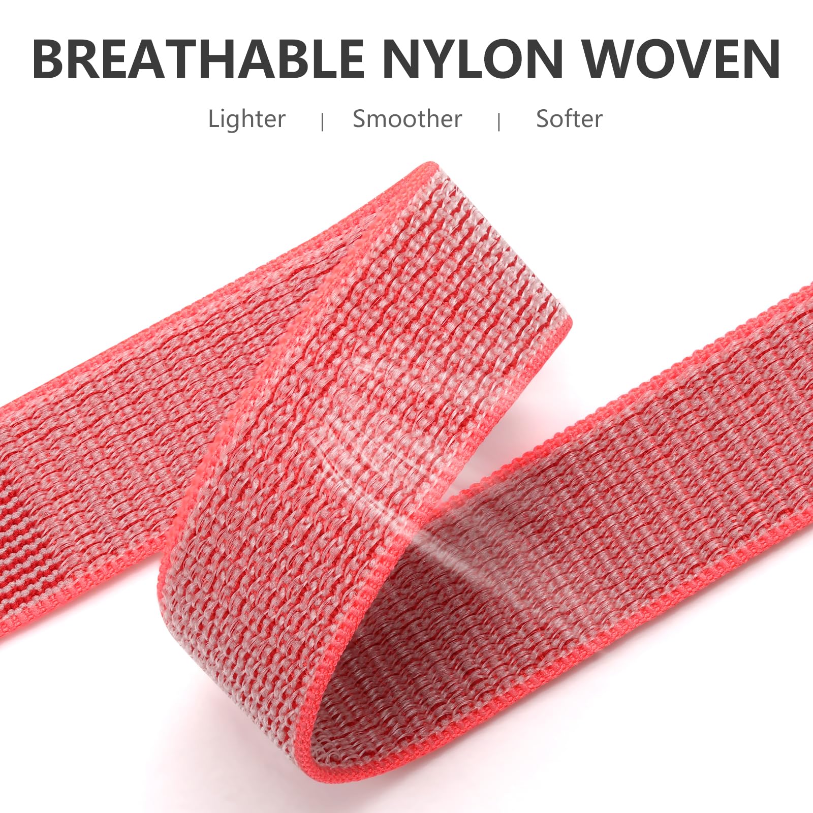 Sport Loop Compatible With Apple Watch Band Series 10 9 8 7 6 5 4 3 Se 2 1 Iwatch Bands For Women Men, Stretchy Nylon Weave Stra