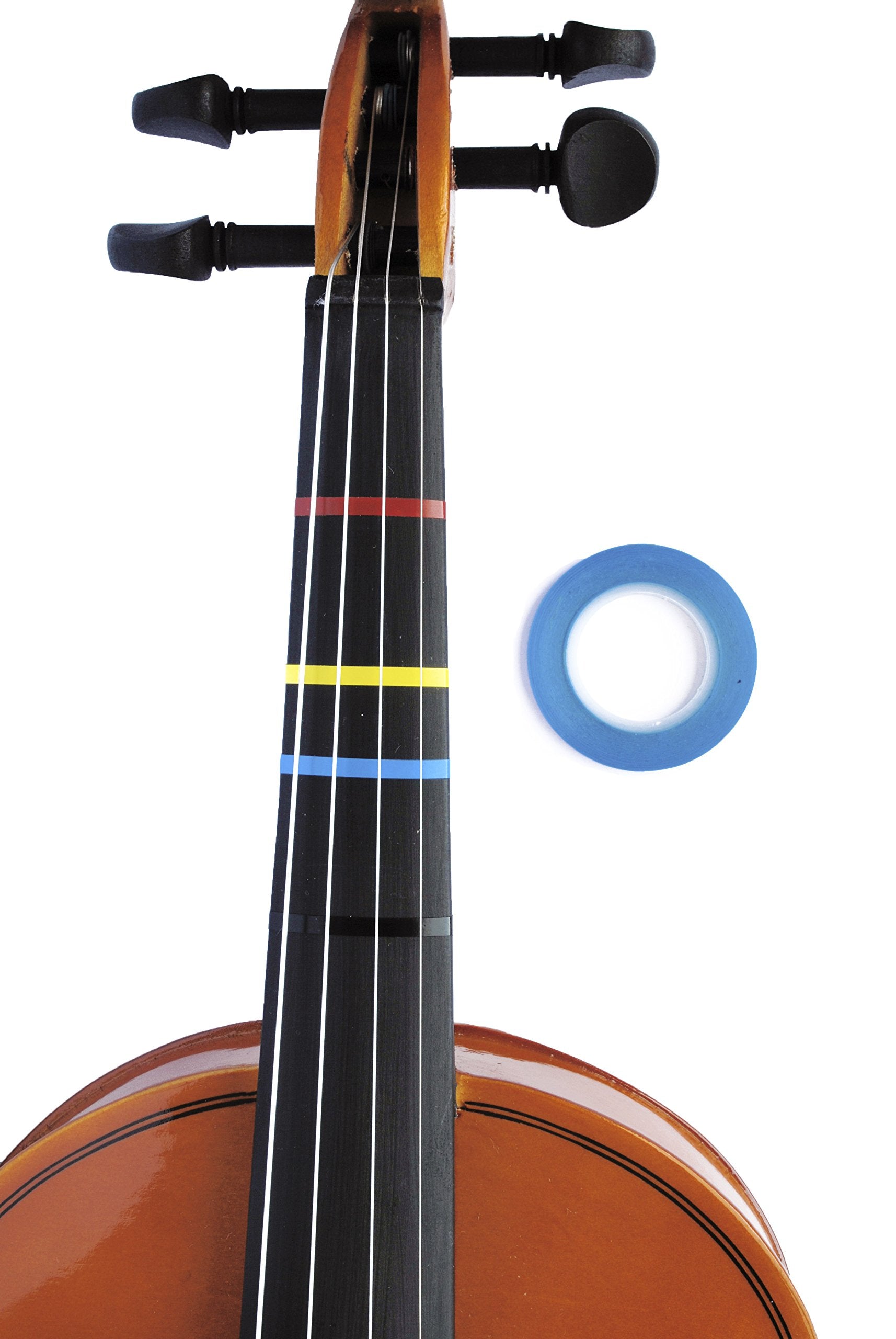 Jumbo BLUE Color Violin Fingering Tape 300 Inches for Fretboard Note Positions