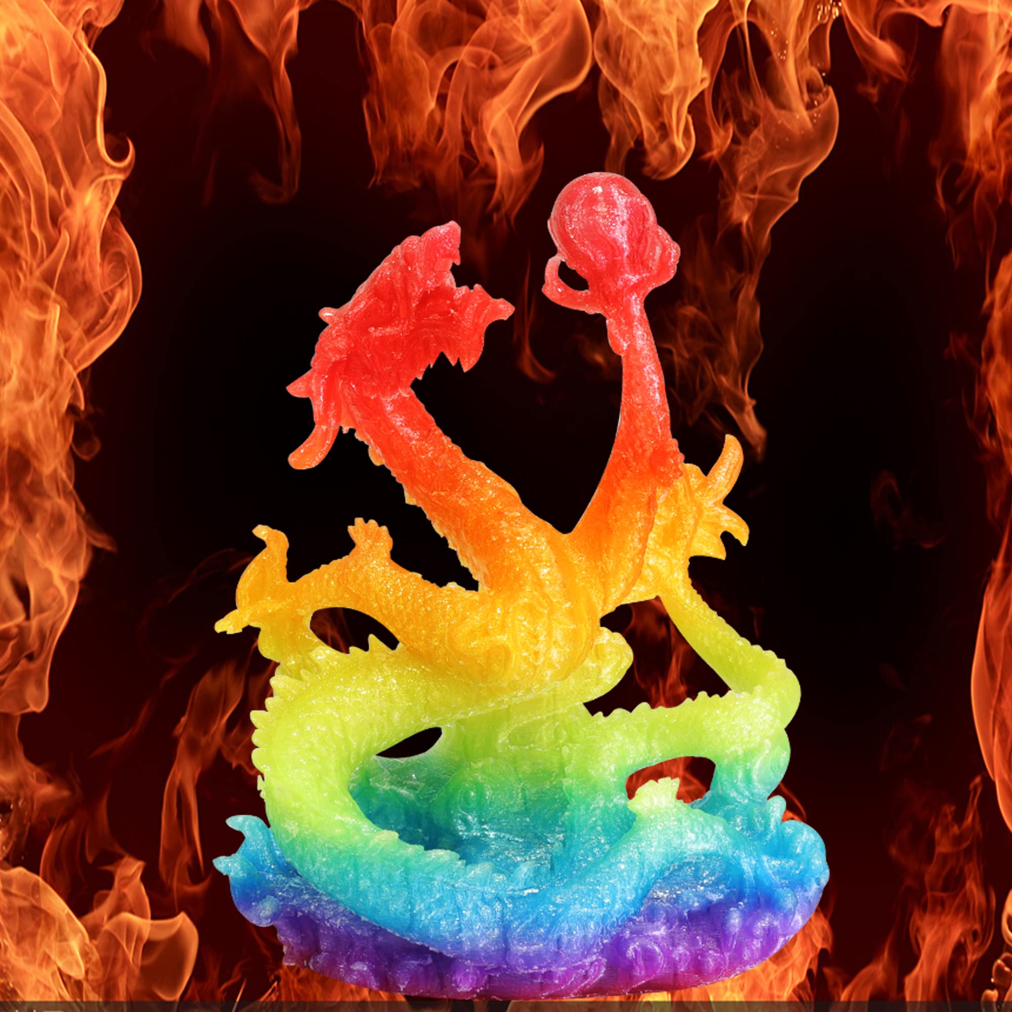 Do3D Fast Color Change Natural Rainbow Pla 3D Printing Filament, Tidy Winding 1.75Mm Pla, Widely Fit For 3D Printer; 1Kg Cardboa