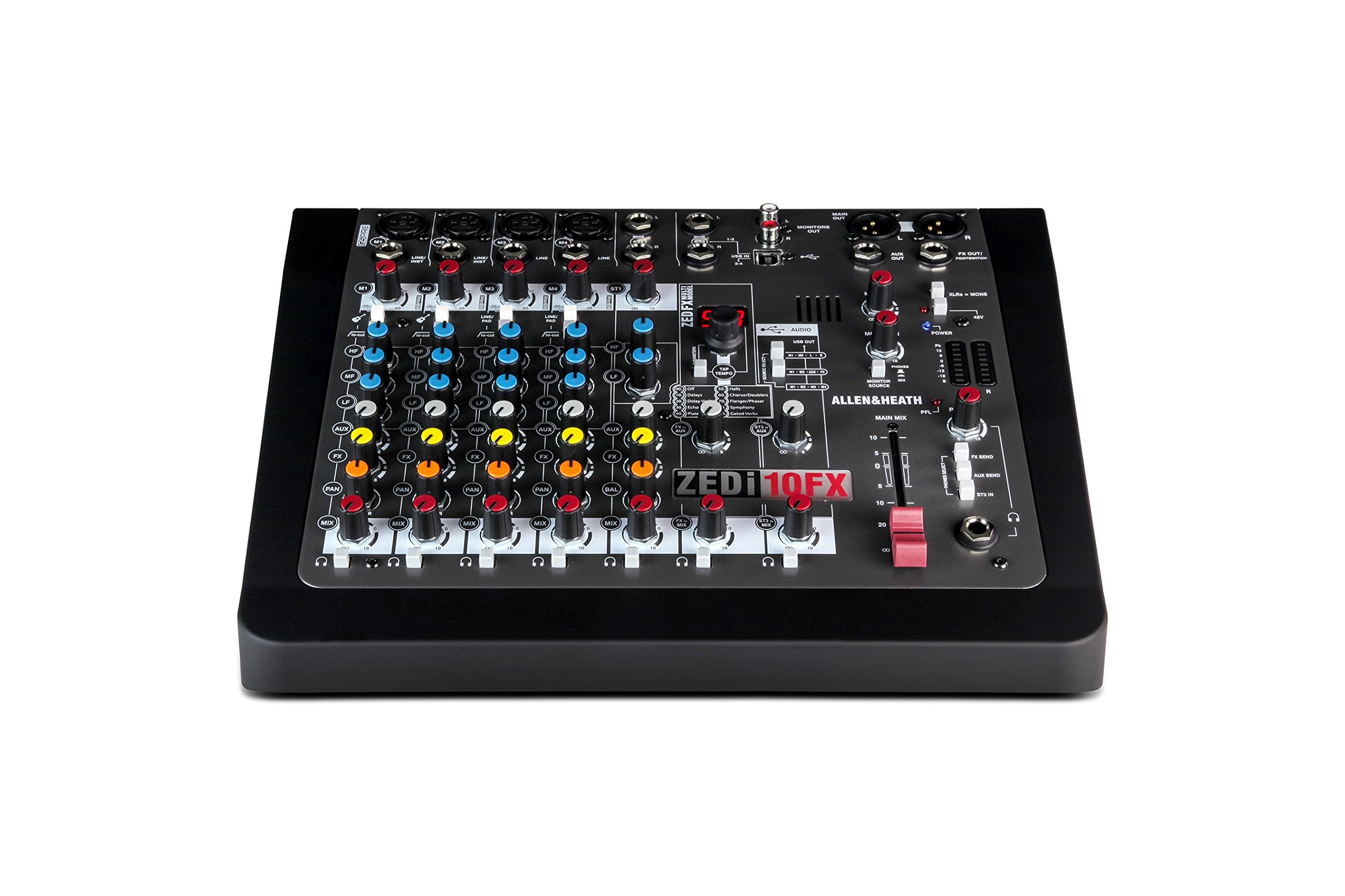 Allen & Heath Zedi 10Fx   Compact Hybrid Audio Mixer/4X4 Usb Interface With 61 Studio Quality Fx (Ah Zedi 10Fx),Black