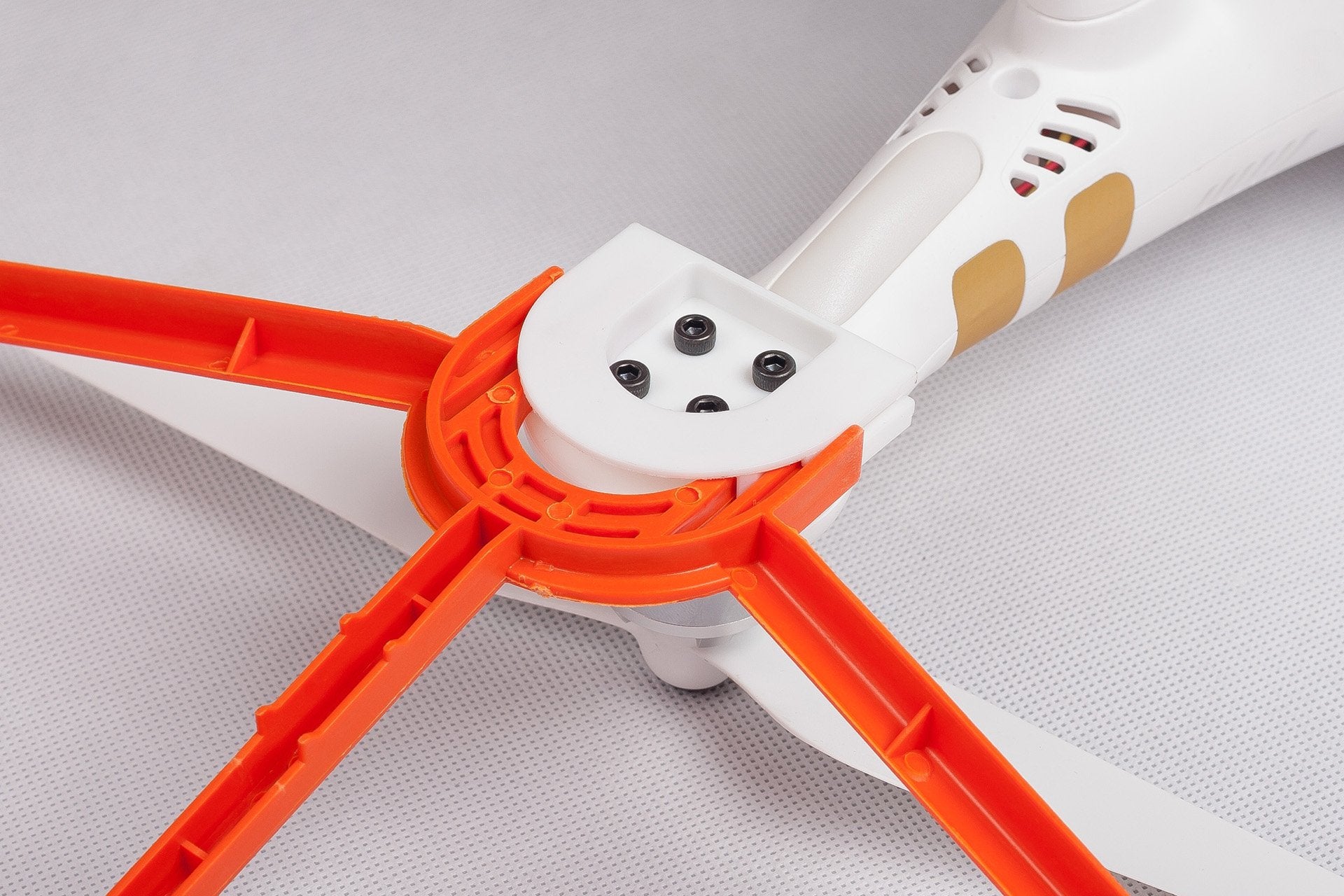 Summitlink Snap On/Off Prop Guards 2X Orange 2X Black For Dji Phantom 1 2 3 Quick Connect Tool Free