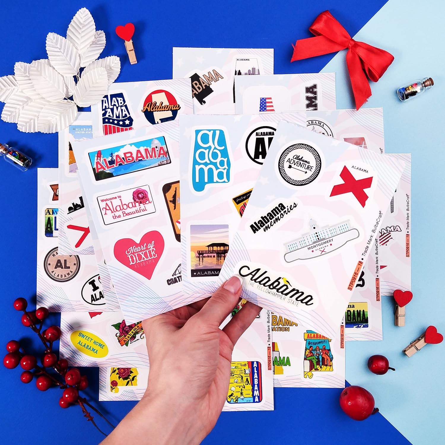 Alabama Stickers For Laptop, Alabama Decals   Alabama Party Favors & Decorations Alabama Gifts For Men And Women, Alabama Merch,