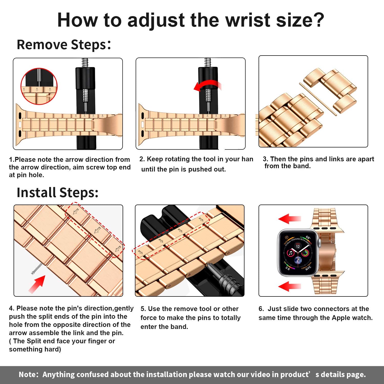 Miohhr Solid Stainless Steel Band Compatible With Apple Watch 45Mm, Metal Strap With Soft Tpu Case For Iwatch Series 9 8 7 45Mm