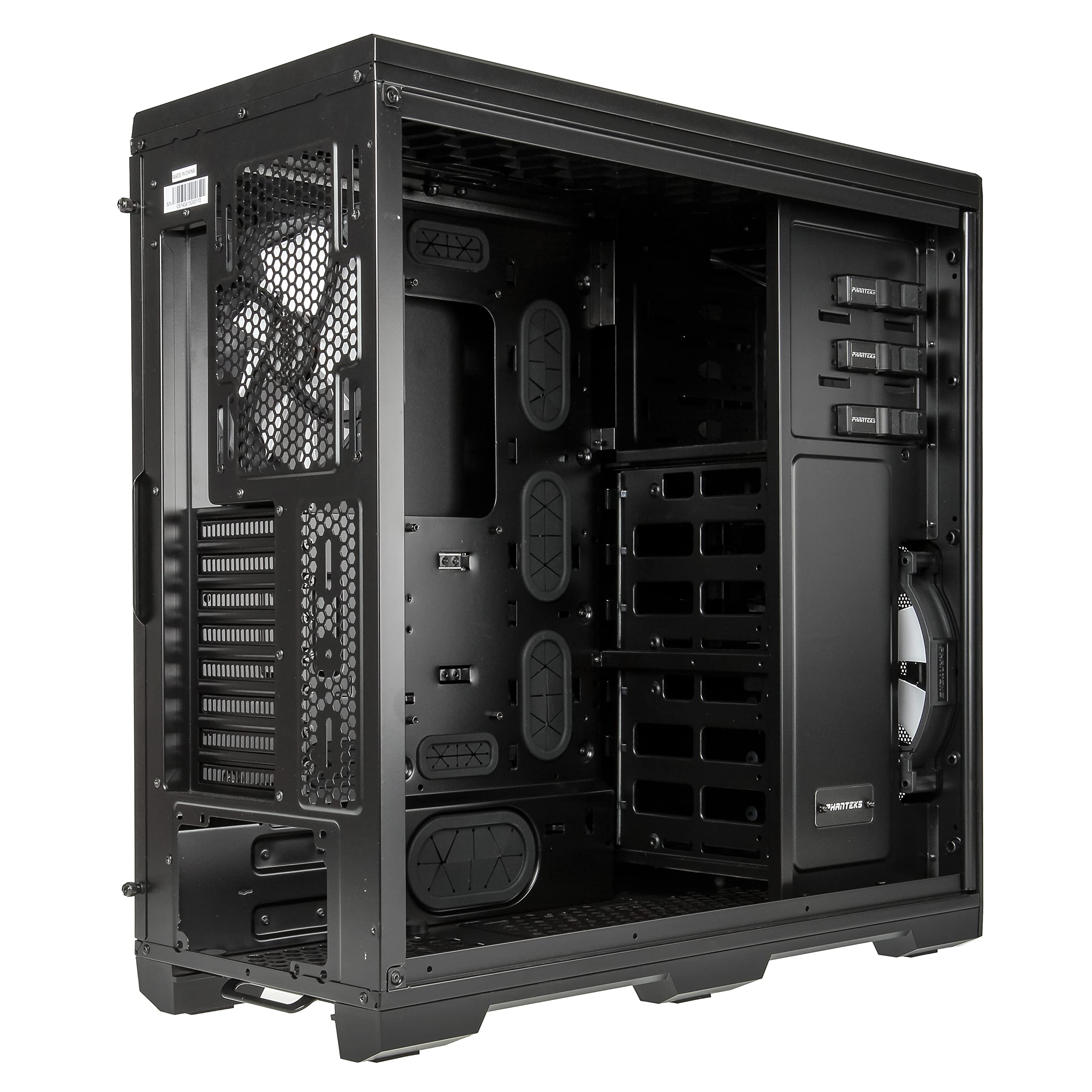 Phanteks Enthoo Pro Full Tower Chassis Without Window Cases Ph Es614Pc_Bk,Black No Window