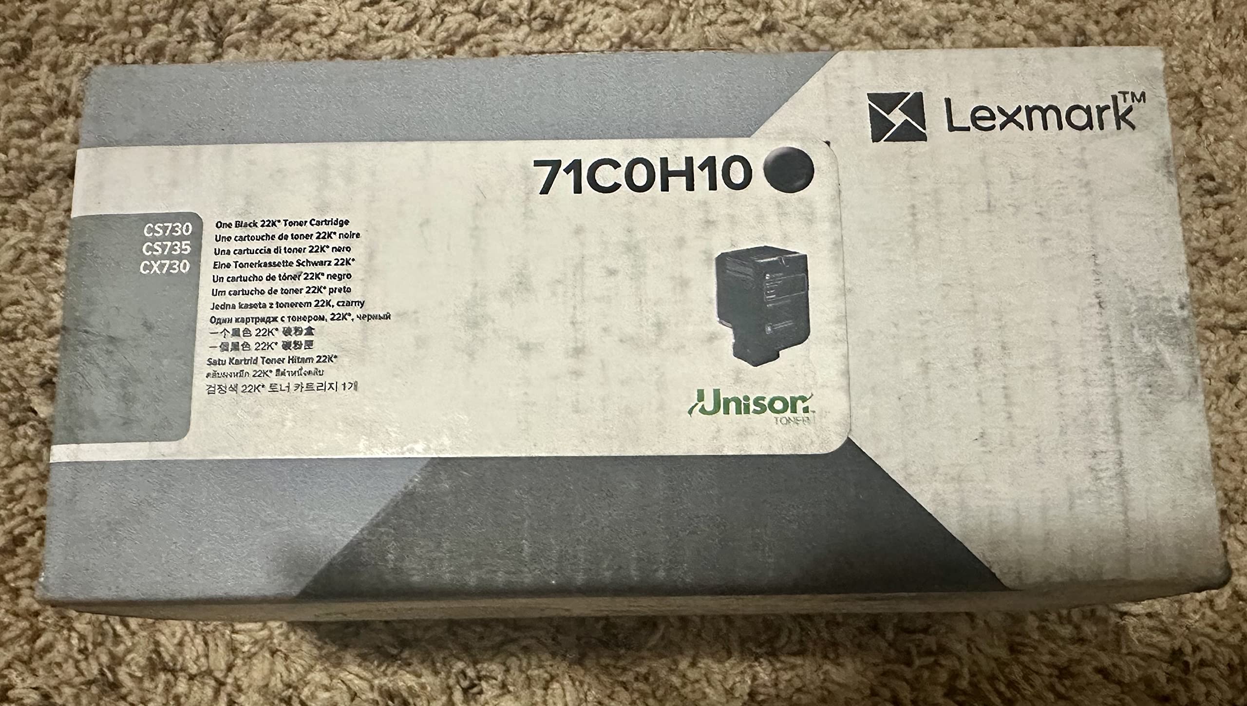 Lexmark Lxk CS730, CS735, CX730 Blk 22K CRTG