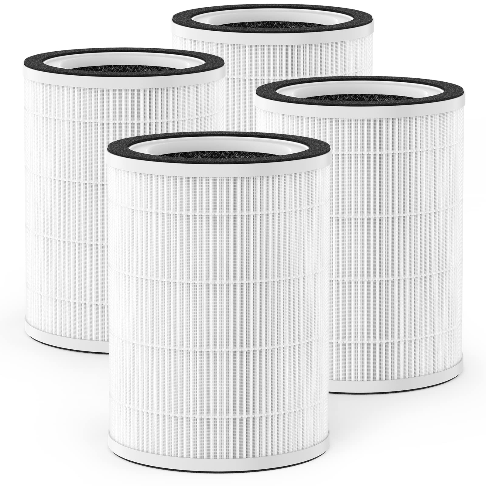 4 Pack Kilo True Hepa Replacement Filter Compatible With Afloia Kilo, Kiloplus, Kilopro, Miro, Miro Pro And Morento Mr Kilo, H13