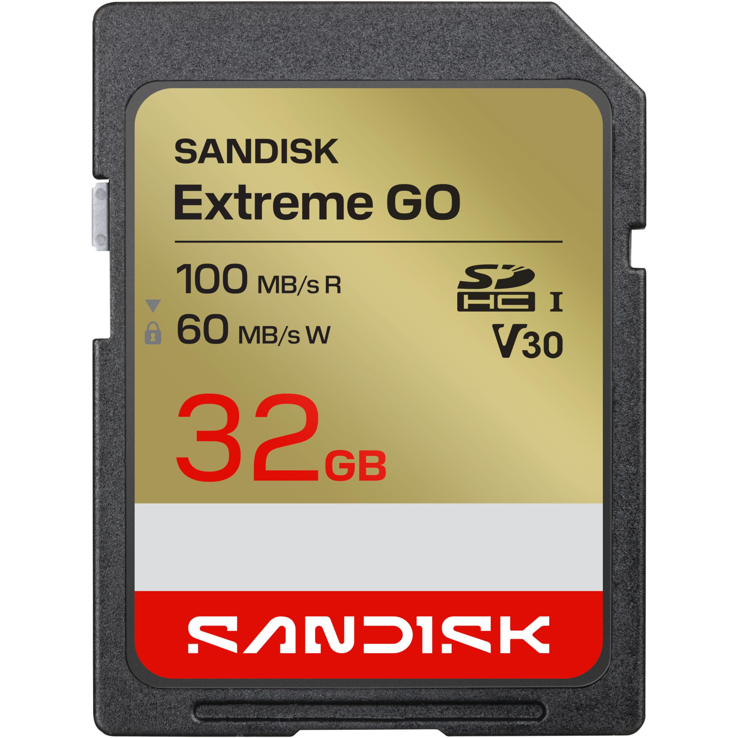 32GB SANDISKExtremeGO SD UHSI