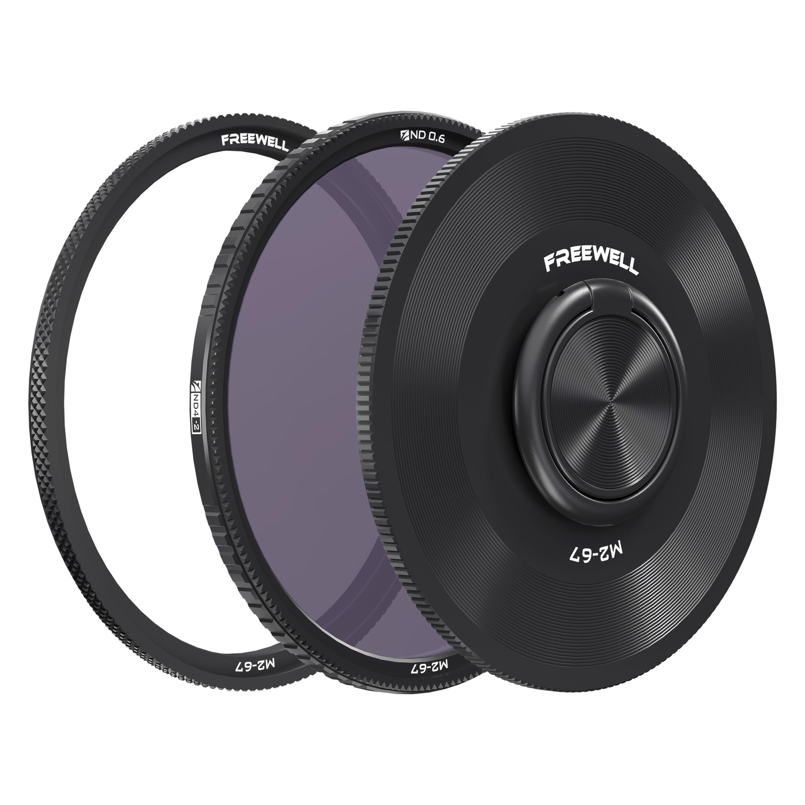 Freewell 67Mm Natural Density Nd4 (2 F Stops) Nd0.6 Camera Filter Compatible With M2 Series