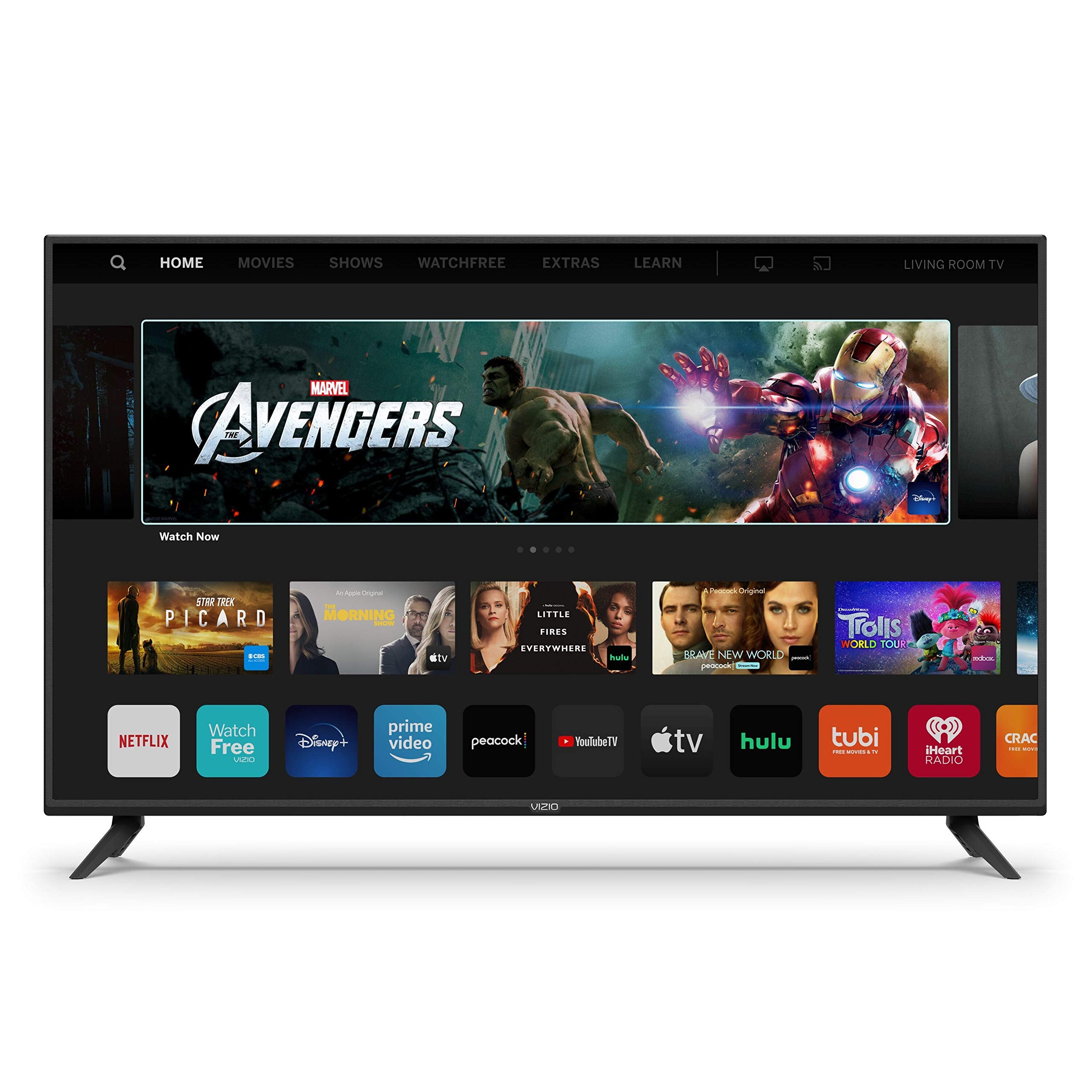 Vizio 43 Inch 4K Smart Tv, V Series Uhd Hdr Television With Apple Airplay And Chromecast Built In