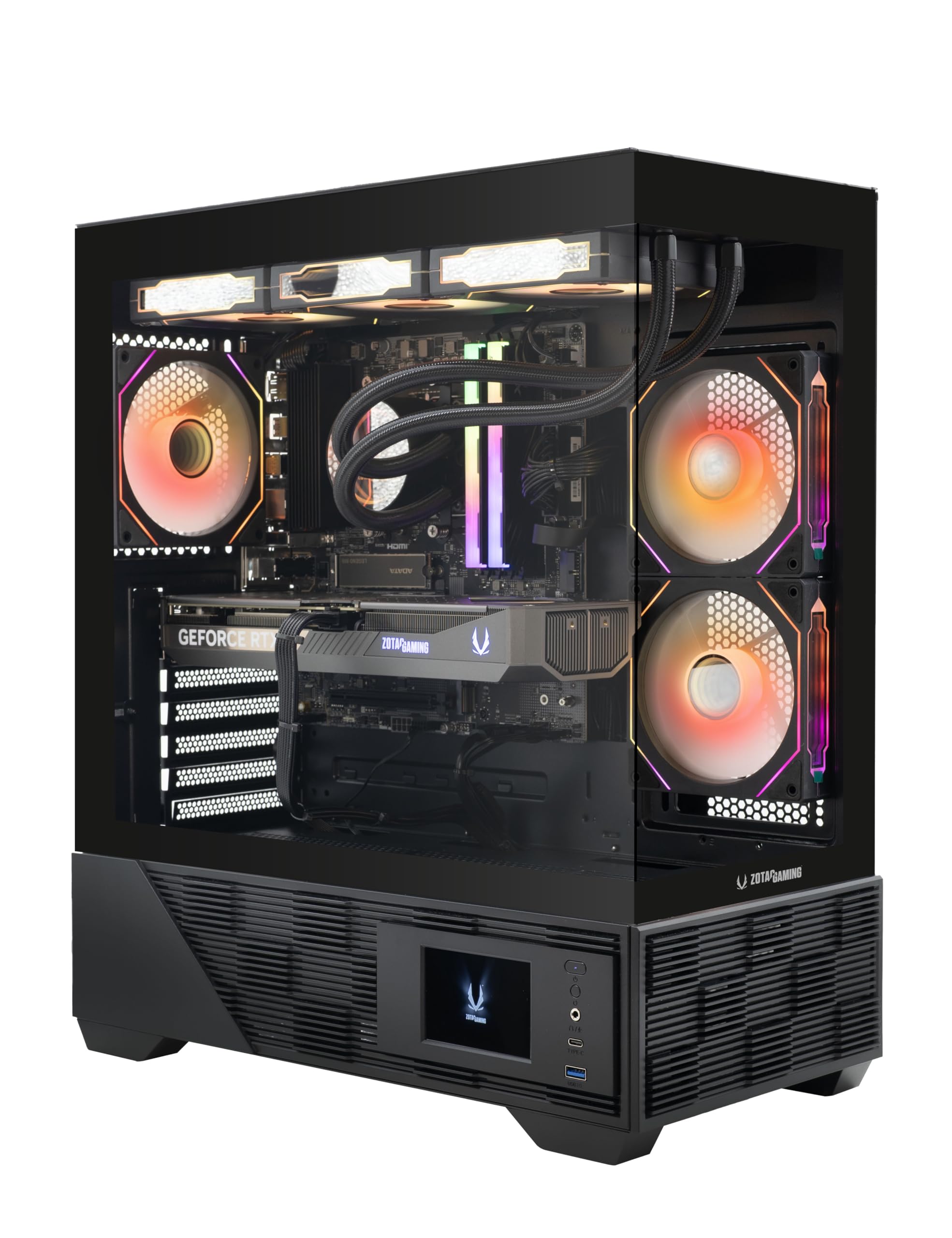 ZOTAC MEK Gaming PC Desktop, NVIDIA GeForce RTX 5070 12GB GDDR7, AMD Ryzen 7 9700X Up to 5.5GHz, 32GB DDR5, 1TB NVMe SSD, 750W 8