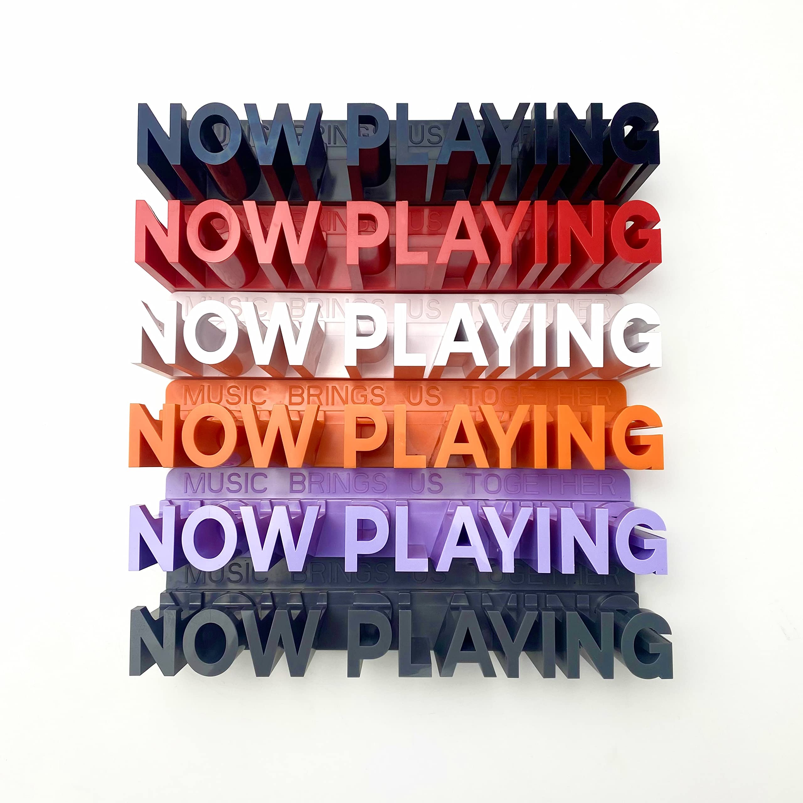 Wpesi Now Playing Vinyl Record Stand Wall Mount,Vinyl Record Wall Mount Display Vinyl Wall Mount Albums Hanging Vinyl Record Wal