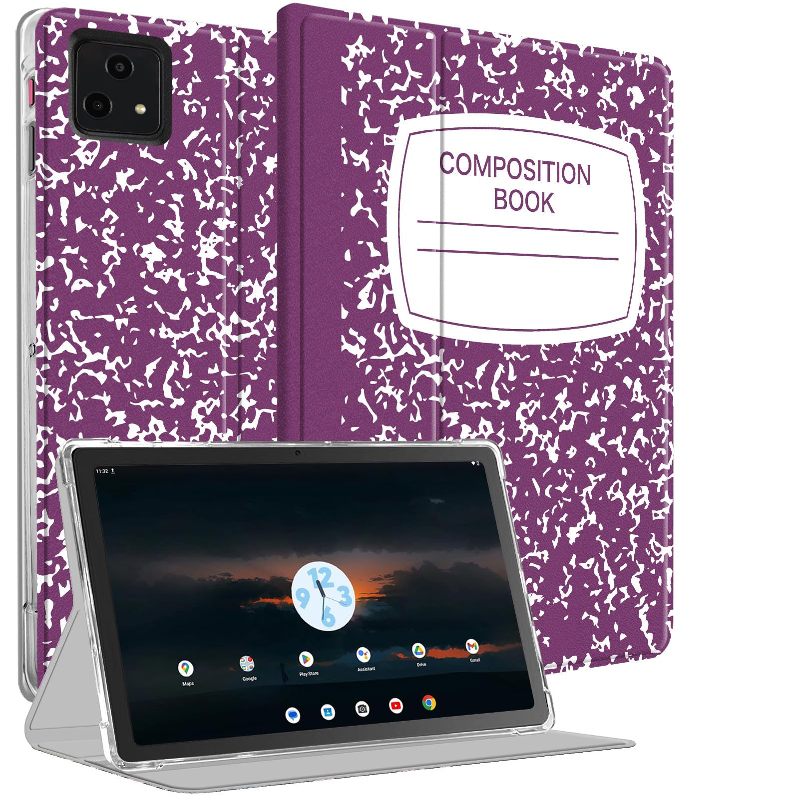 Aippdo Case For T Mobile Revvl Tab 5G 10.36 Inch Case,2023 Released Premium Leather Stand Cover With Sleep/Wake And Multiple Vie