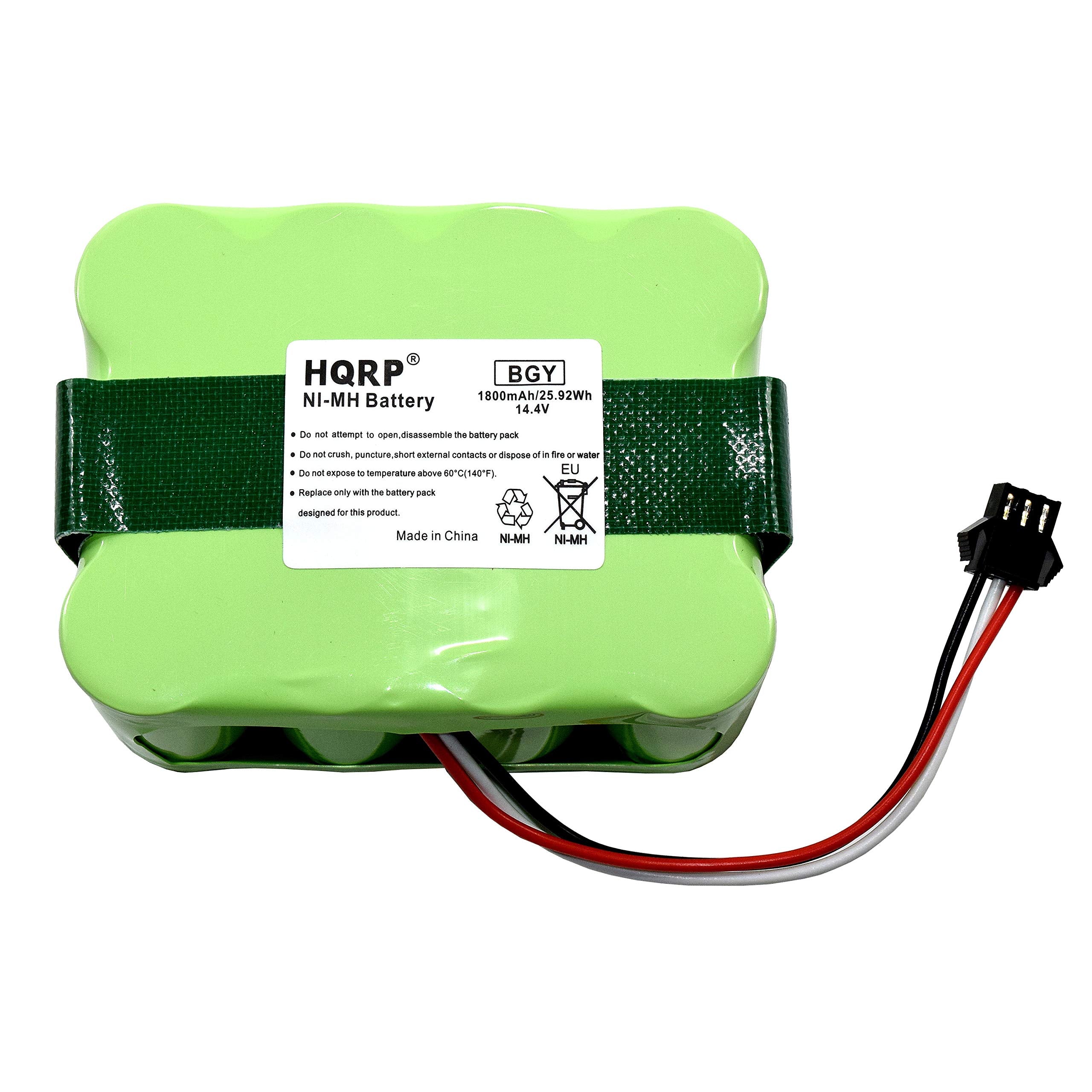 Hqrp Battery Compatible With Bobsweep Bobi Classic, Bobi Pet Robotic Vacuum Cleaner, 00 Series, Oo Series 017144 Tn, Bqbs1000, Bqbs1003