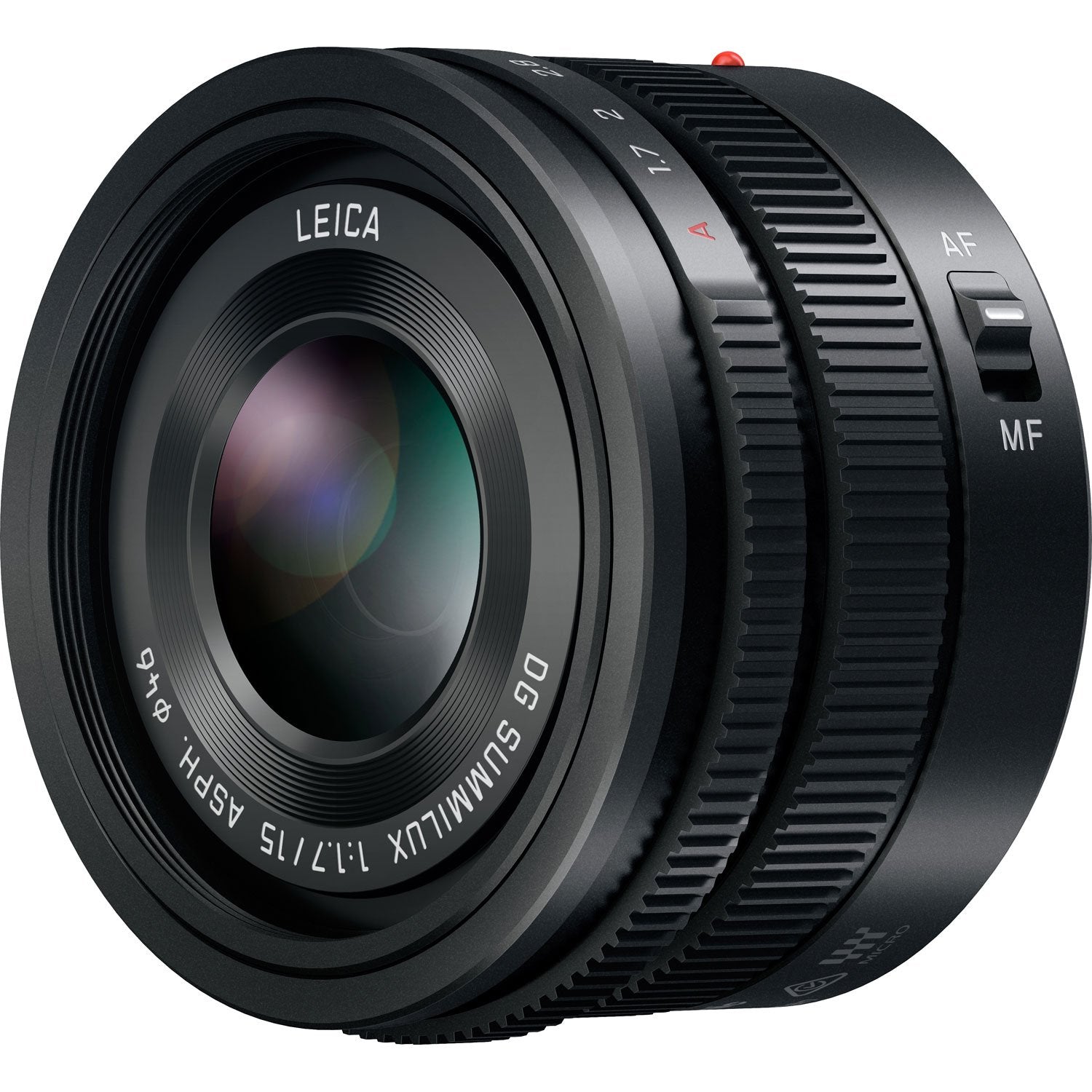 Panasonic LUMIX G Leica DG SUMMILUX Lens, 15MM, F1.7 ASPH, Professional MIRRORLESS Micro Four Thirds, H-X015K (USA Black)