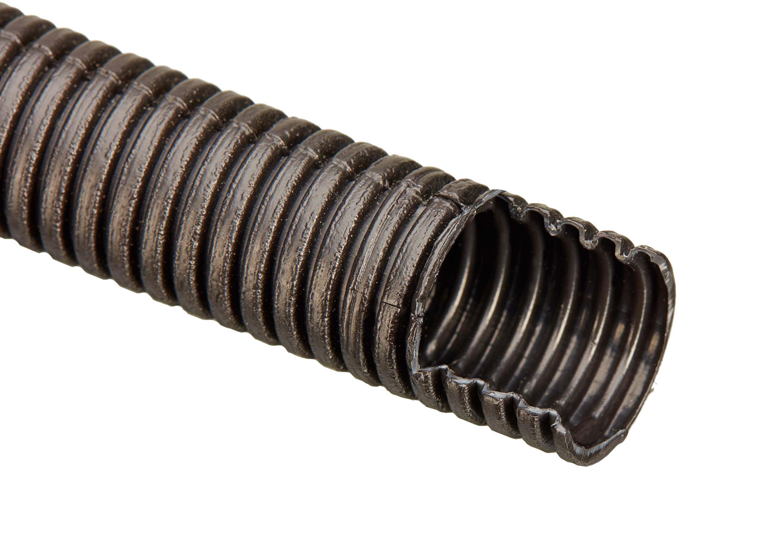 Hydromaxx Flexible Polyethylene Ldpe Non Split Corrugated Wire Loom Tubing (Black, 1'' Dia X 100 Ft)