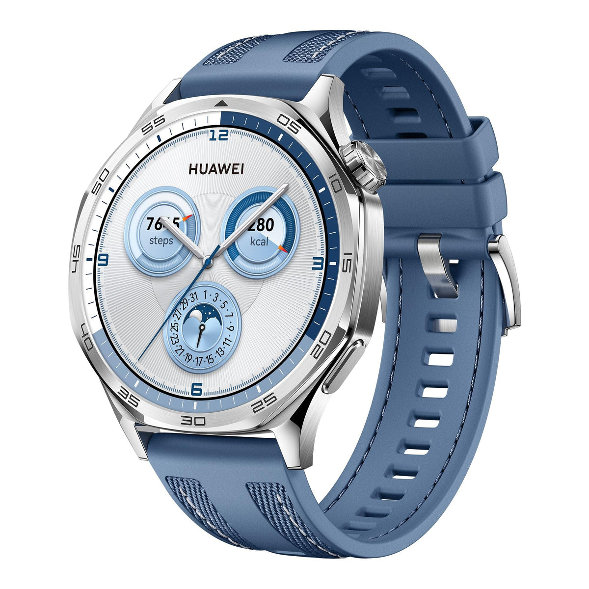 Huawei Watch Gt 5 46Mm Smartwatch, Up To 14 Days Battery Life, All New Running And Cycling Sports Smart Watch, Sharp Edged Desig
