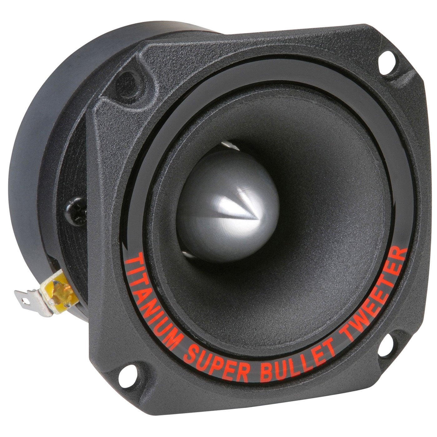 Pyramid 1 Audio Car Tweeter Speaker - Aluminum Die-Cast Frame, 300 Watt Peak, 2k-20kHz Frequency Response, 4 to 8 Ohm, Heavy Dut