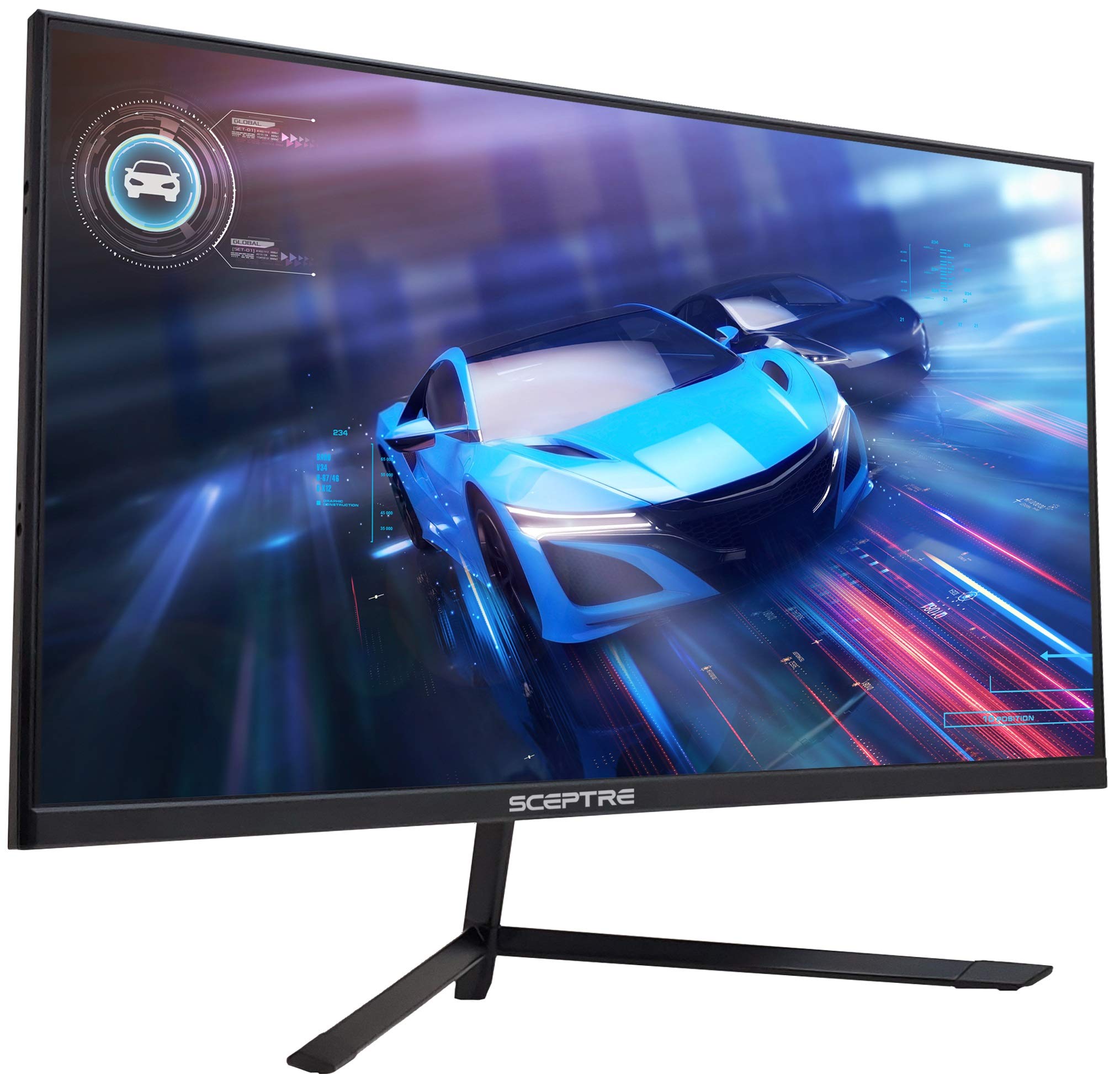 Sceptre Ips 24'' Led Gaming Monitor 1Ms Hdmi Displayport Up To 165Hz Amd Freesync Premium Build In Speakers, Edgeless Machine Bl