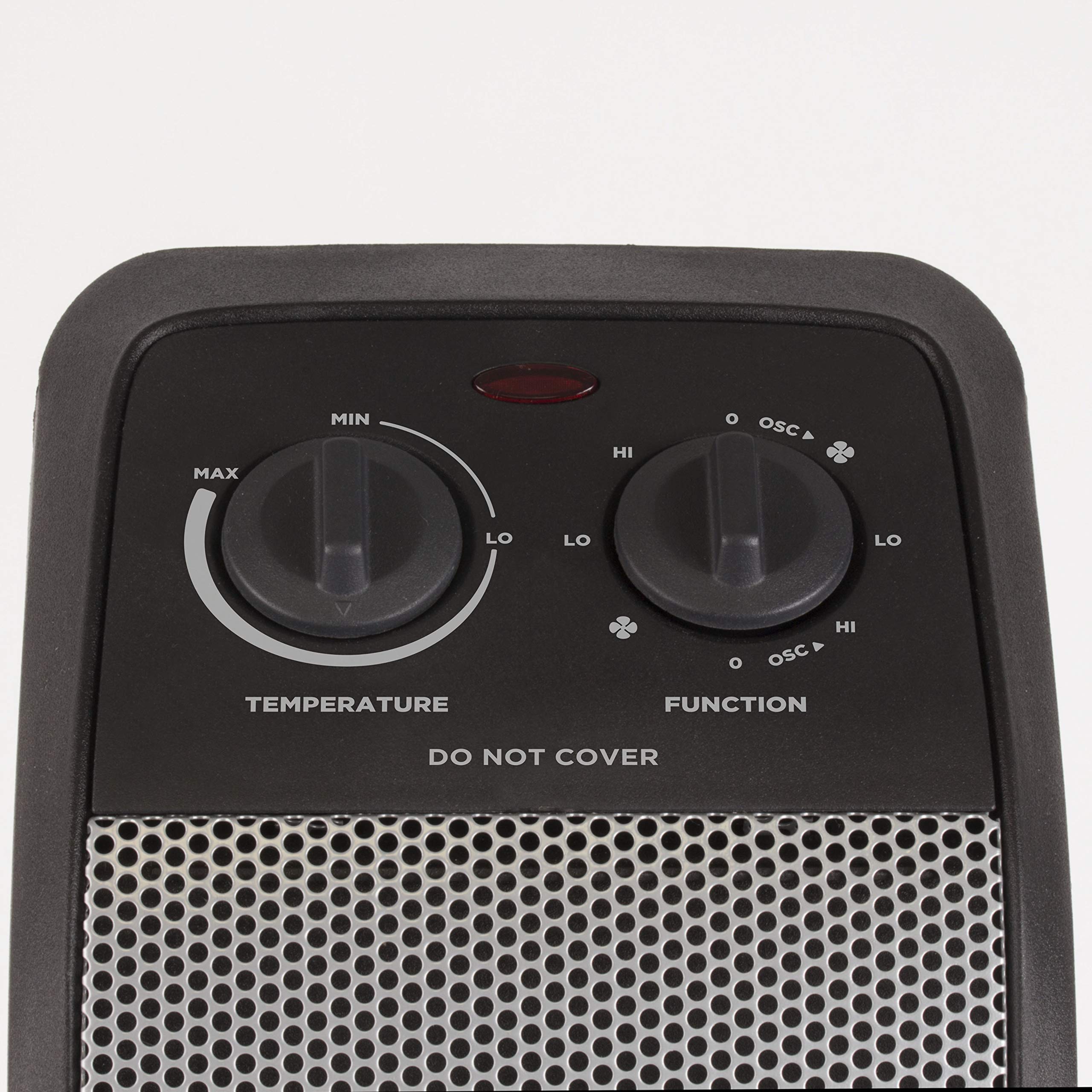 Black+Decker Space Heater With Adjustable Thermostat, Ceramic Tower Heater, Portable Heater & Tower Fan With 3 Settings, Oscilla