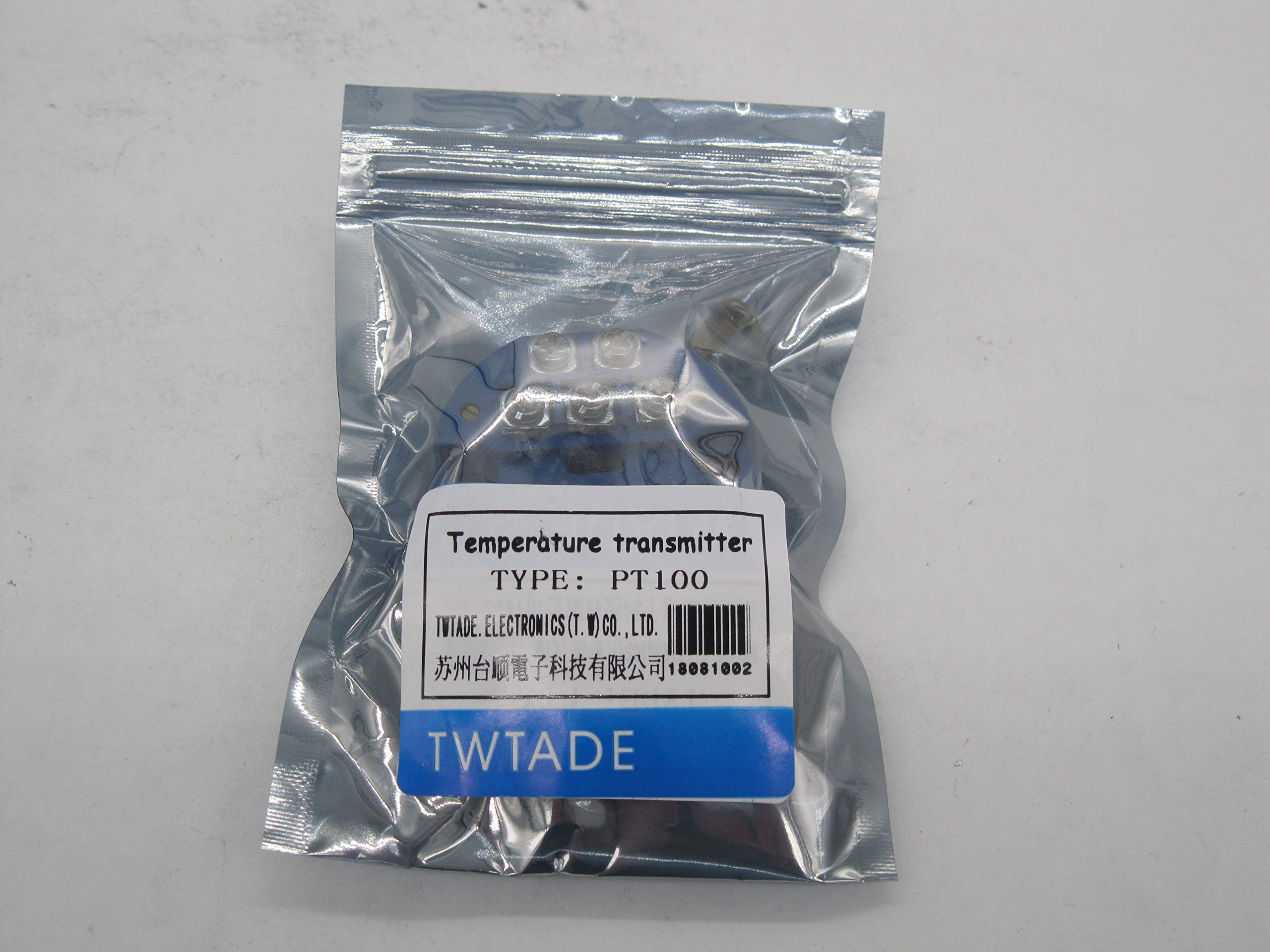 Twtade / 0~150 Celsius Rtd Pt100 Sbw Temperature Sensor Temperature Transmitter Isolated Detector Module 0~150 Degree   4 20Ma