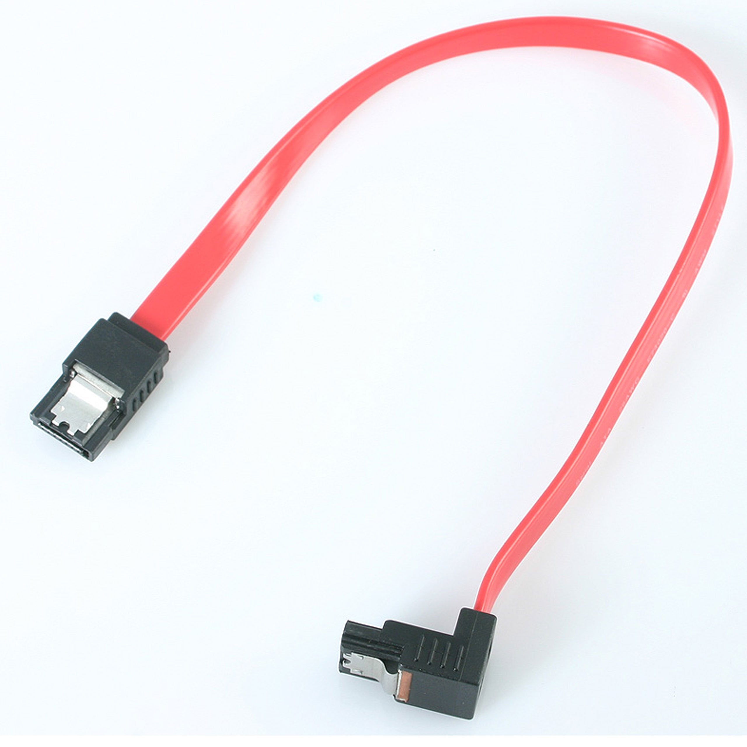 Startech.Com 12In Latching Sata To Right Angle Sata Serial Ata Cable (Lsata12Ra1)