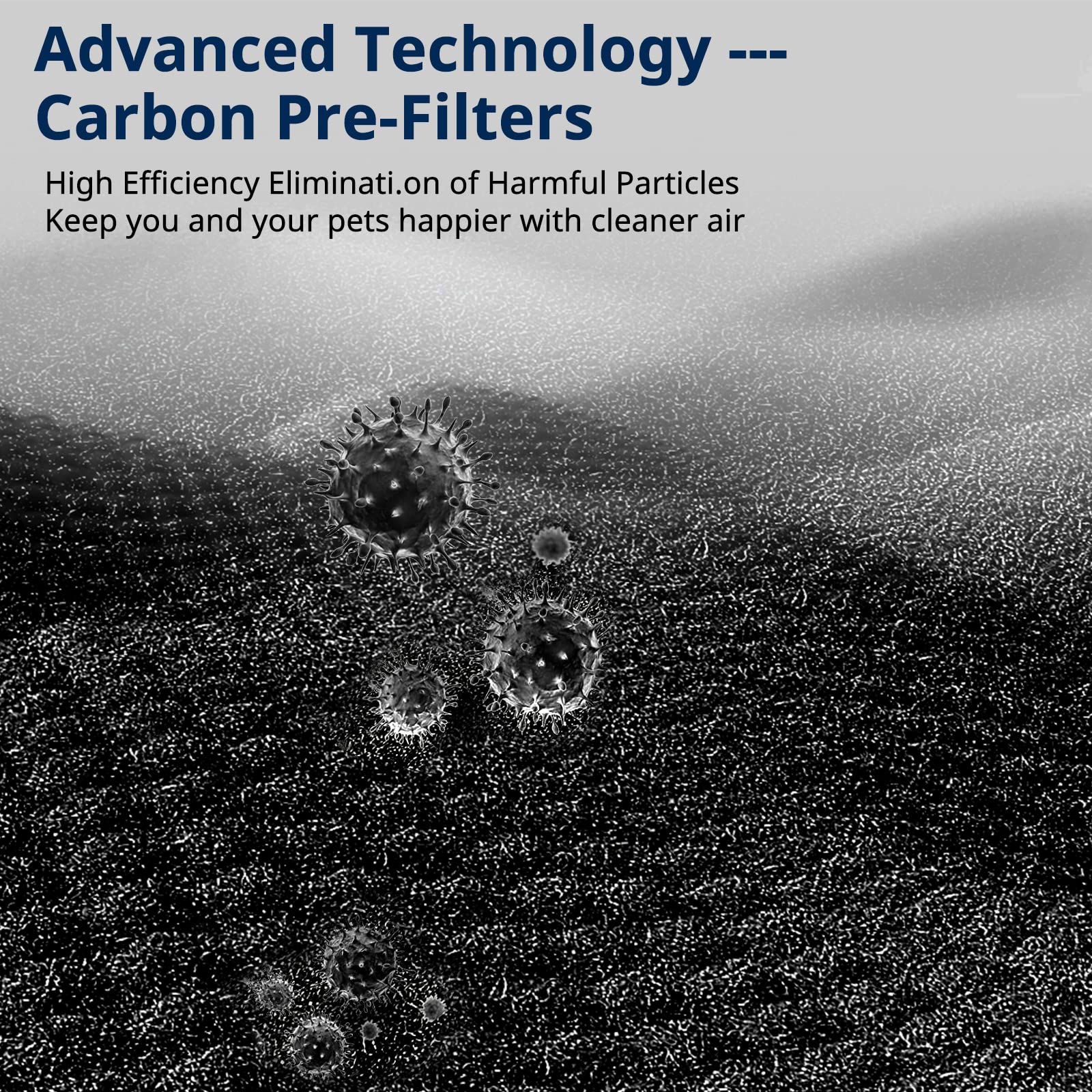 Flt4825 Filter B True Hepa Replacement Compatible With Air Purifier Models Ac4825 Ac4300 Ac4800 Ac4850Pt Ac4900Ca Ac4820 Ap2200C