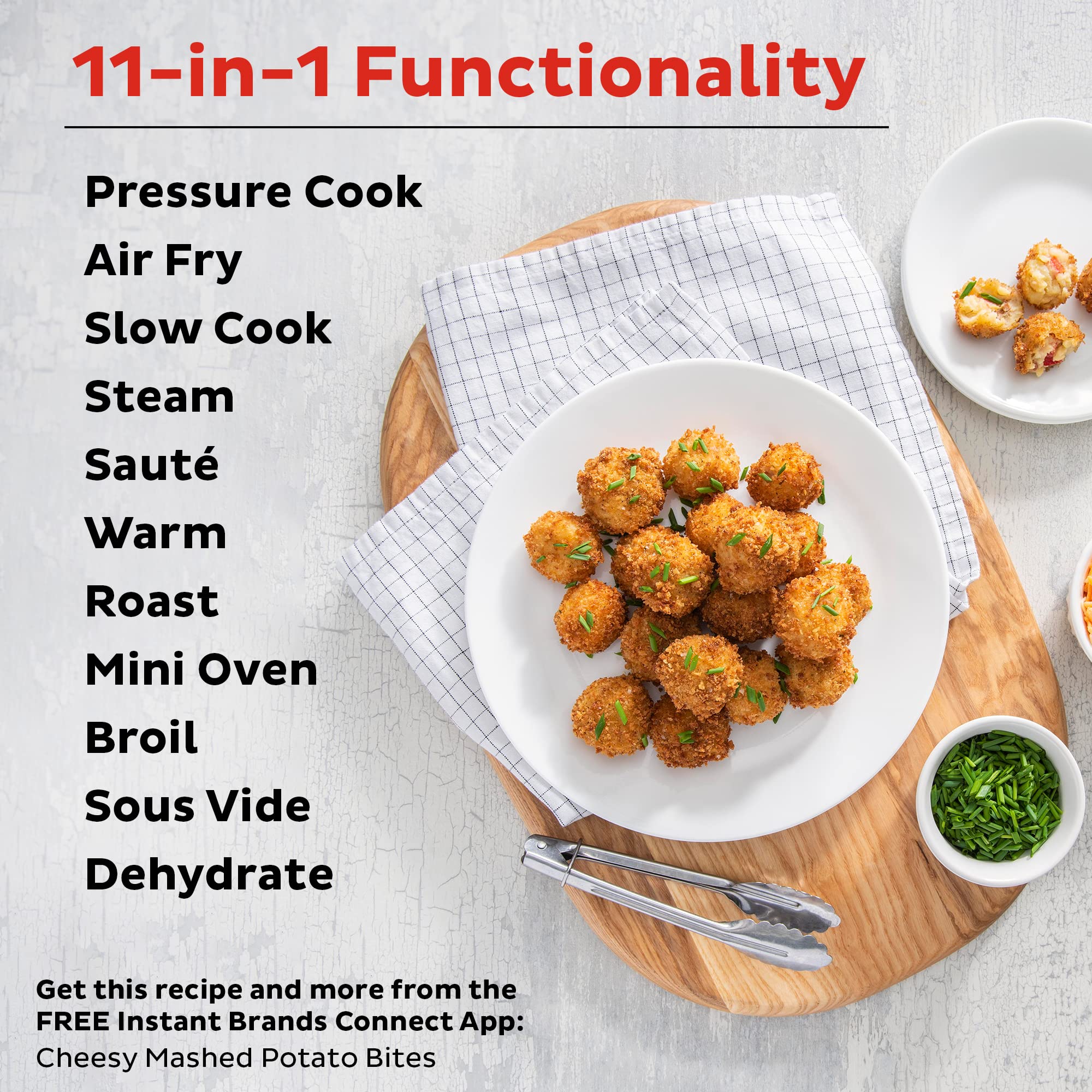 Instant Pot Pro Crisp 11 In 1 Air Fryer And Electric Pressure Cooker Combo With Multicooker Lids That Air Fries, Steams, Slow Cooks, Saut�s, Dehydrates, & More, Free App With Over 800 Recipes, 8 Quart