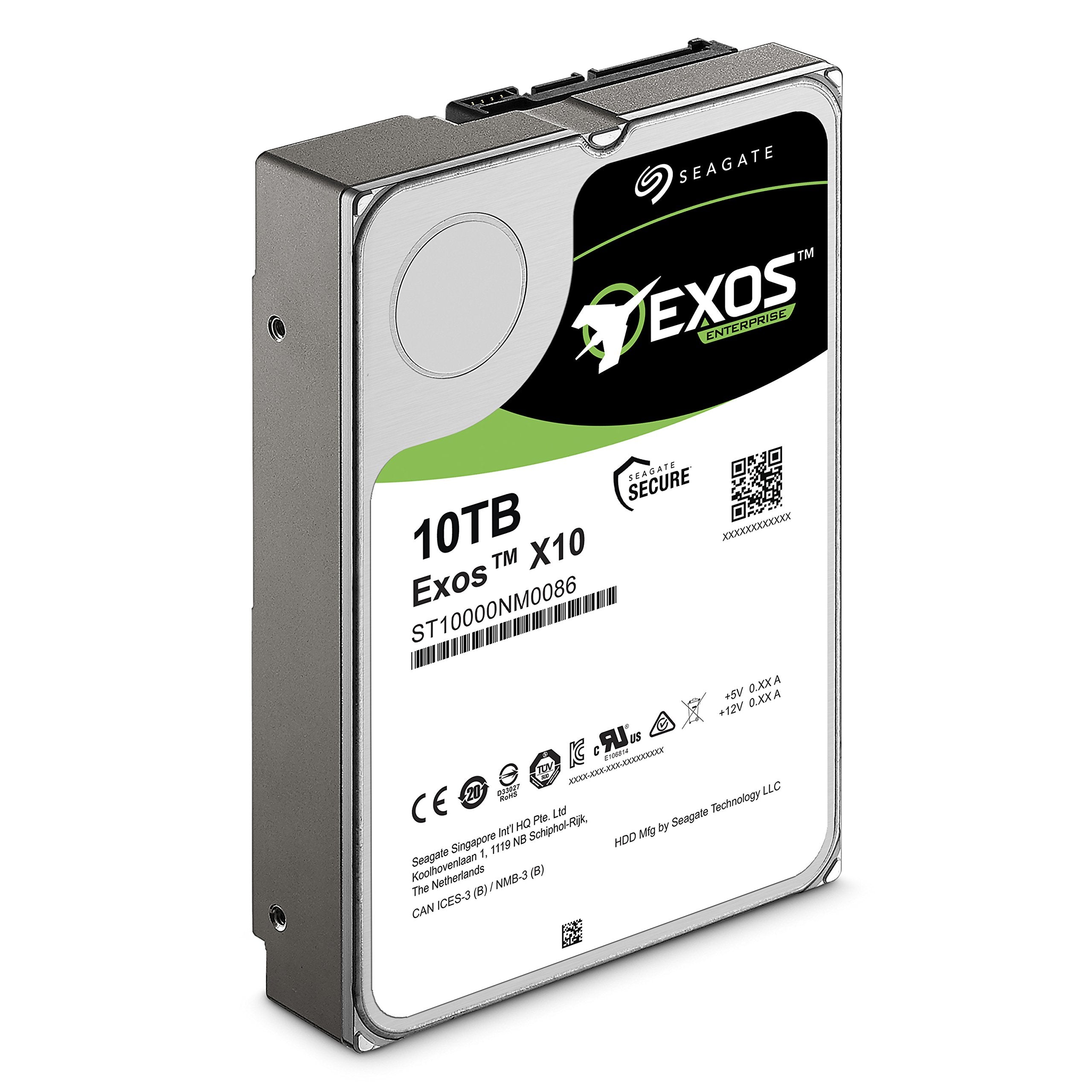 Seagate Exos X10 10Tb Sata 6Gb/S 256Mb Cache Enterprise Hard Drive 3.5'' (St10000Nm0086)