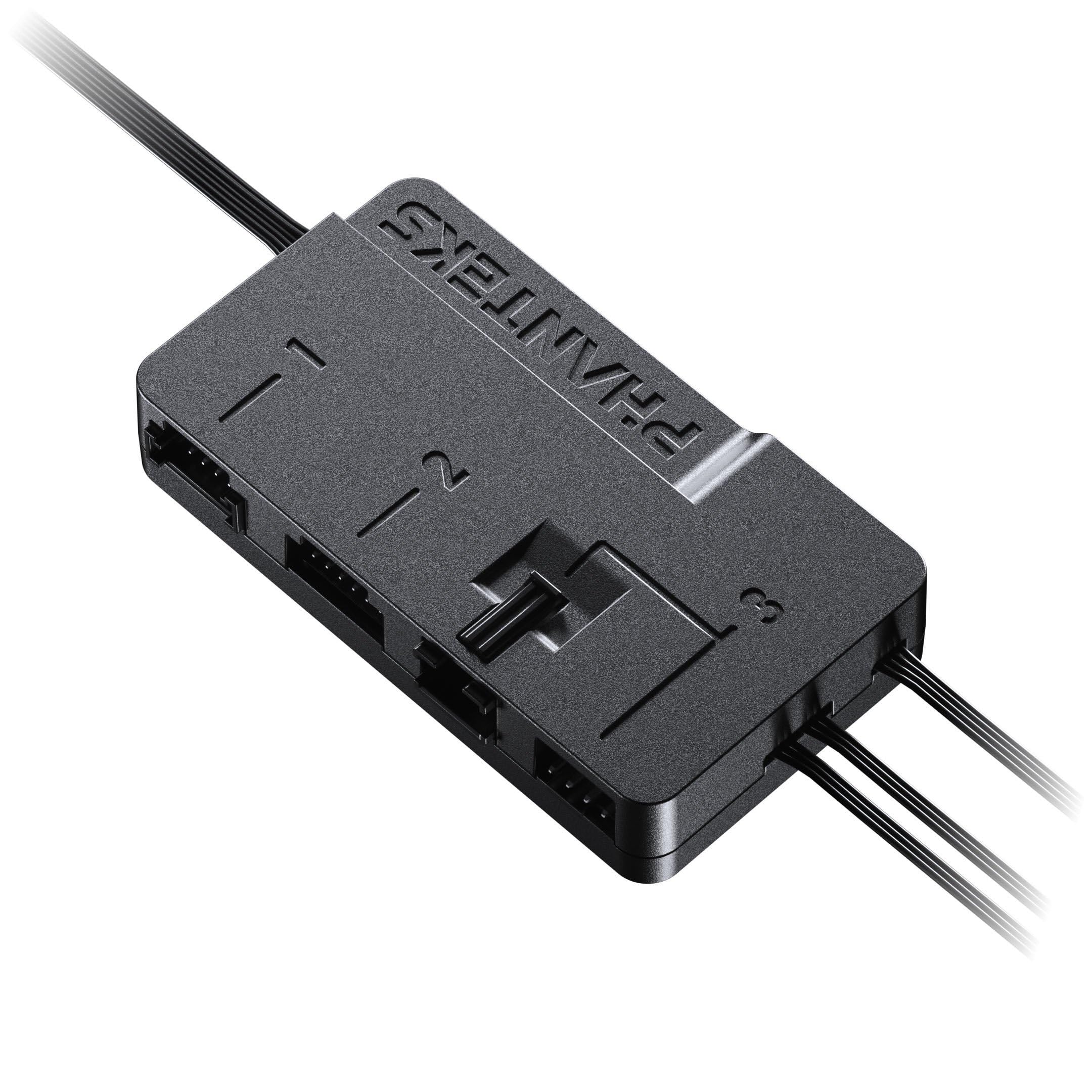 Phanteks Nexlinq Hub V2, Fan & Lighting Control Windows App, Multiple Channel Output, Black