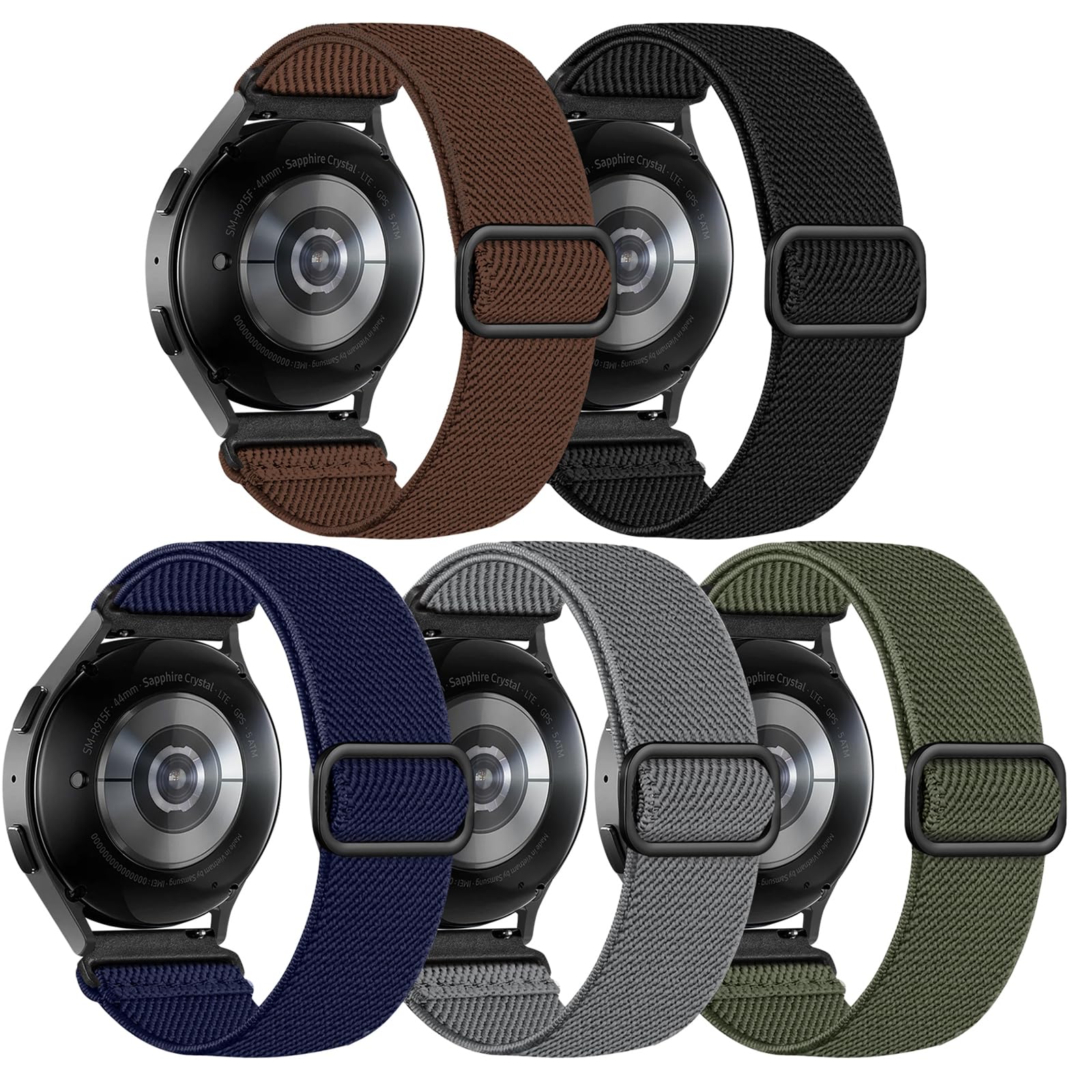 Lerobo Elastic Band Compatible With Samsung Galaxy Watch 7 6 5 4 40Mm 44Mm/Watch 6 4 Classic Band 42Mm 46Mm 43Mm 47Mm/For Galaxy