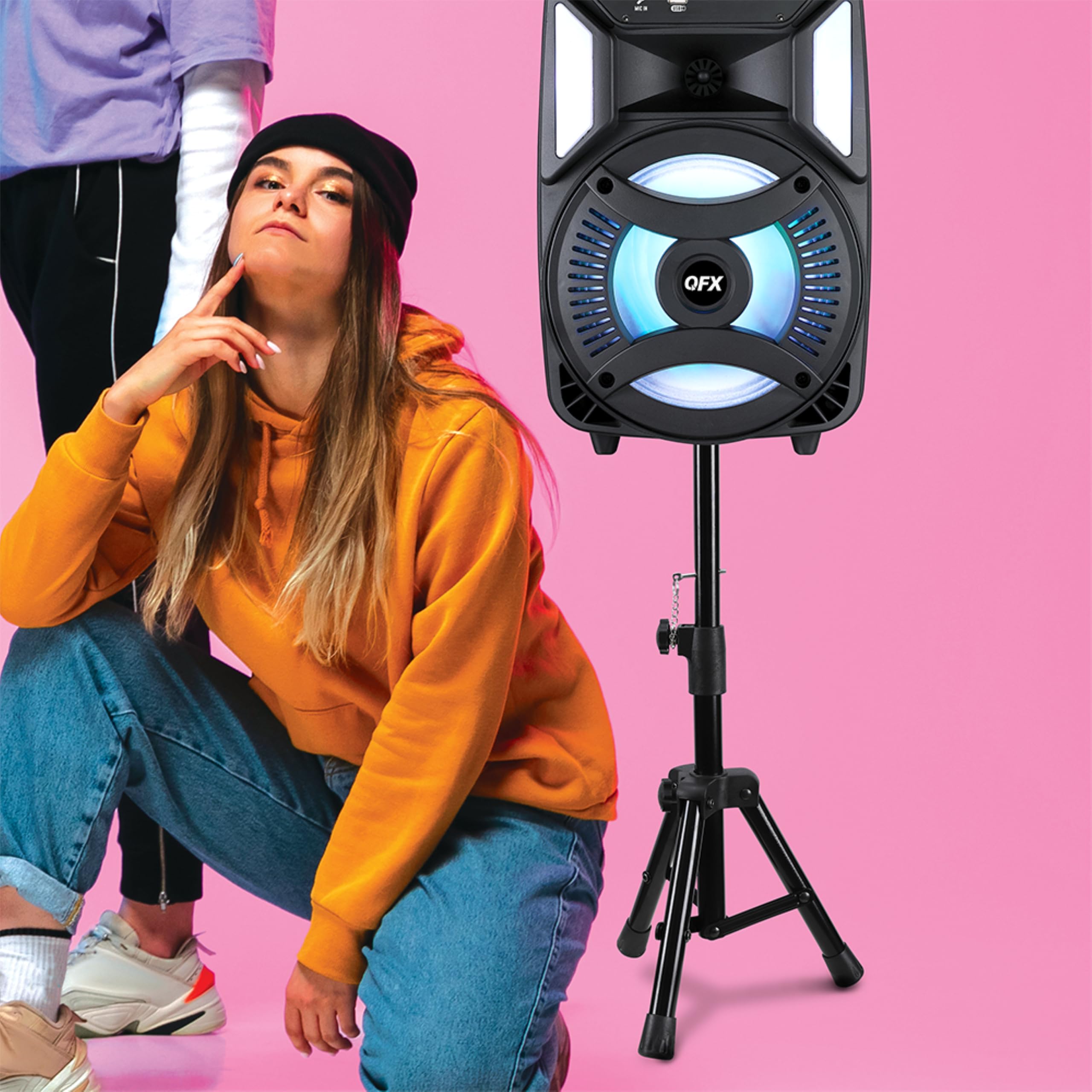 Adjustable 26 54'' Height Medium Speaker Stand