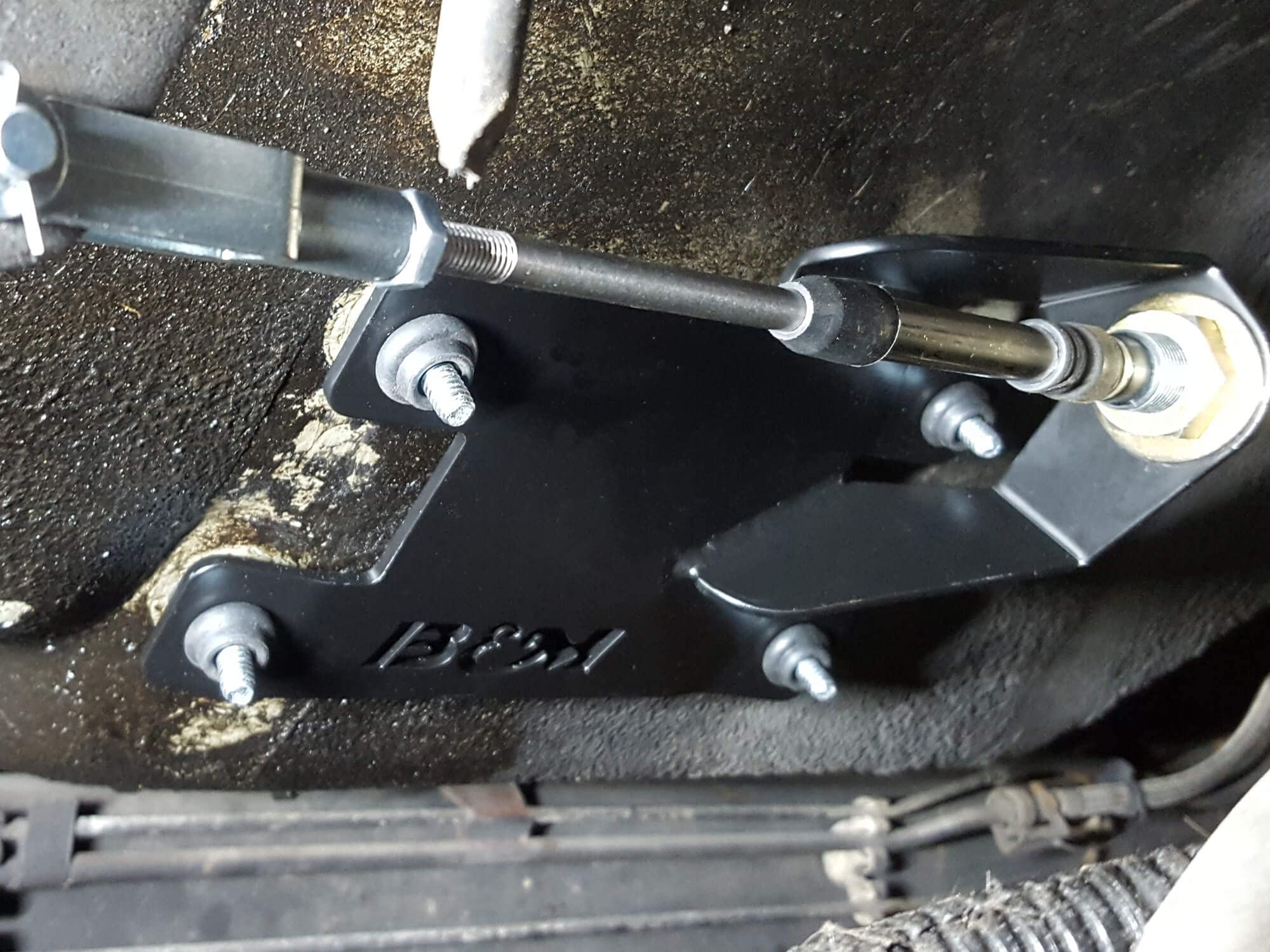 B&M Racing 81184: 97 06 Wrangler Tj Heavy Duty Tansfer Case Shift Cable Conversion Kit