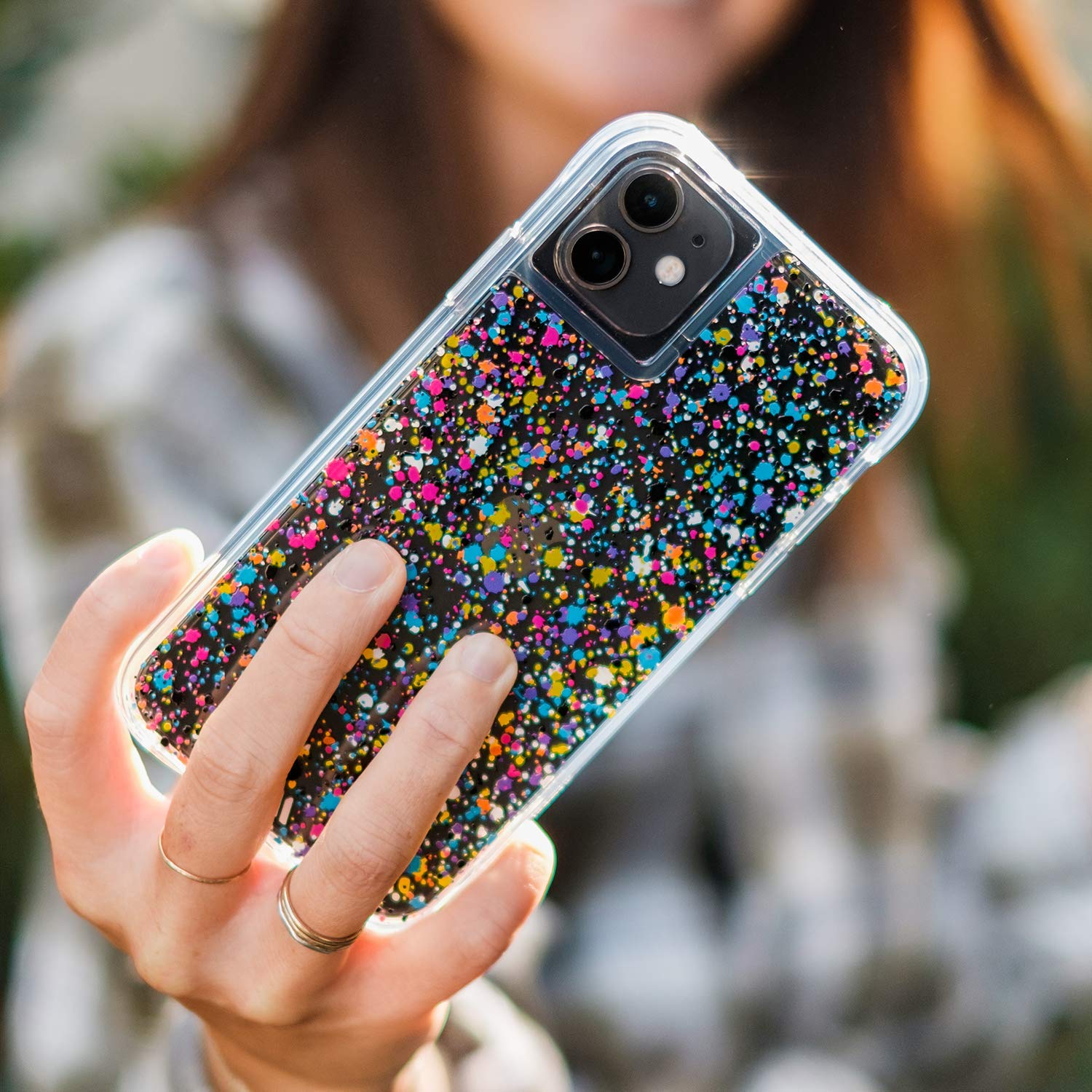 Case Mate   Tough Spray Paint   Case For Iphone 11   Paint Splatter   10 Ft Drop Protection   6.1 Inch   Spray Paint