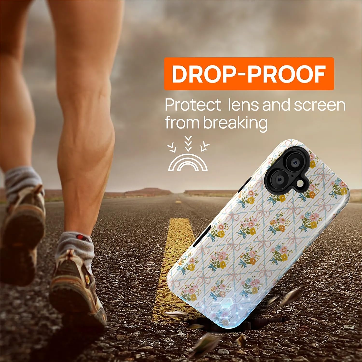 Ilikediy For Iphone 16 Plus Case [Compatible With Magsafe] Pattern Design Case For Women Girls Hybrid 2 Layer Hard Shell Silicon