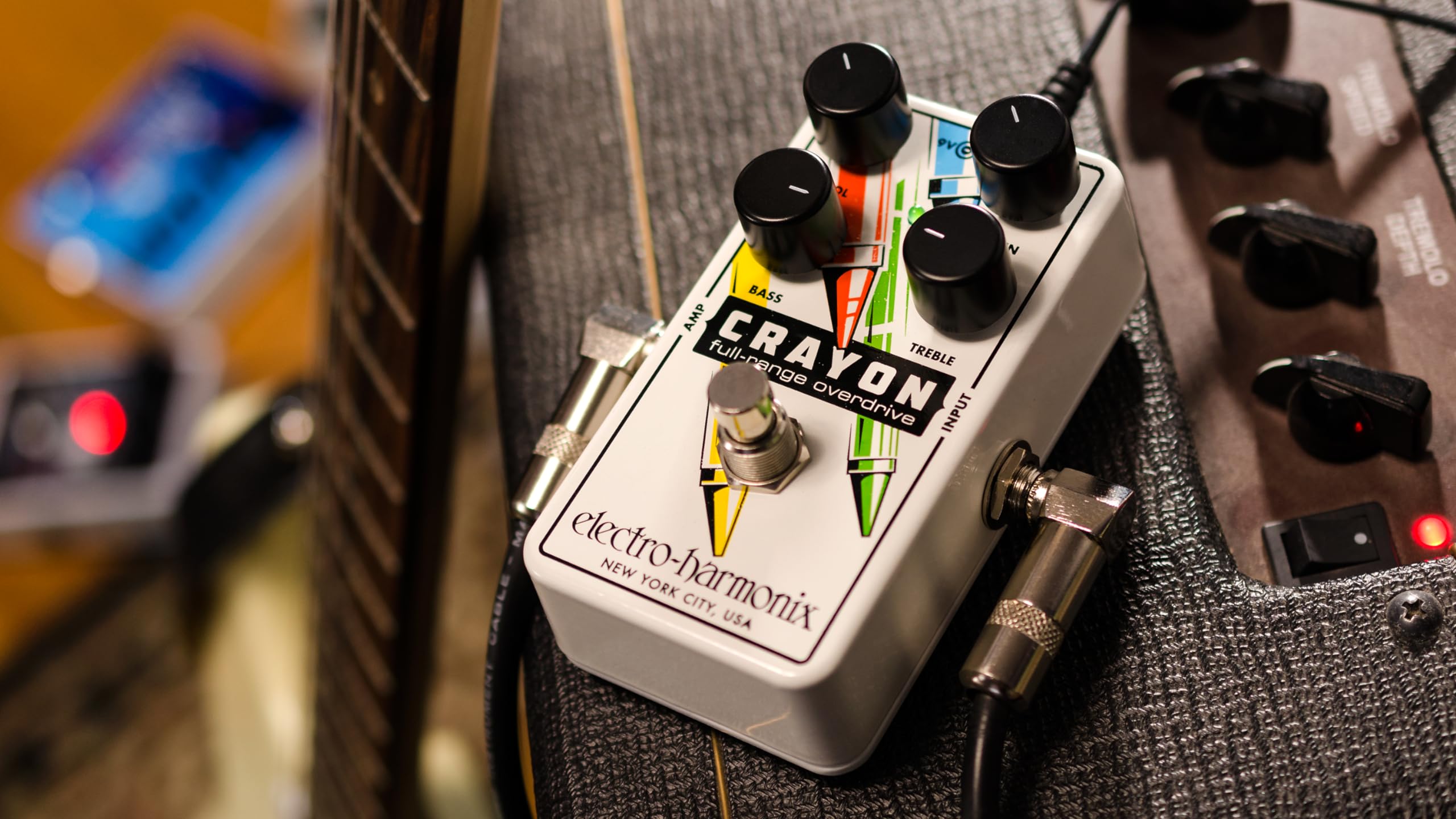 Electro Harmonix Crayon Full Range Overdrive Pedal