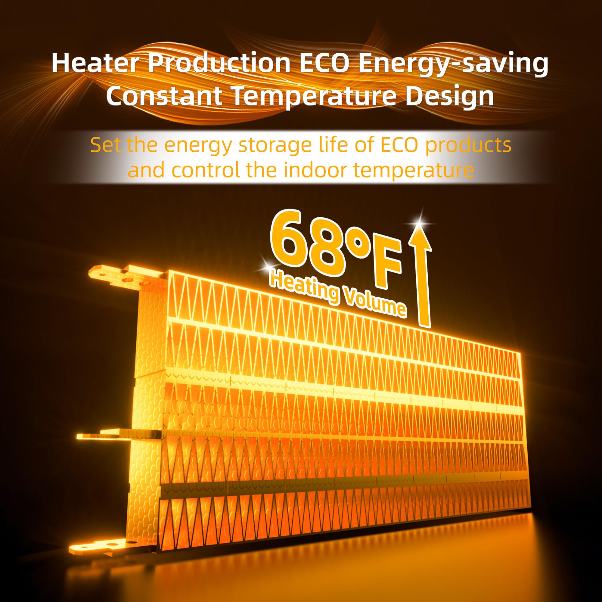 Comfort Portable Quart Infrared Heater For Indoor Use Realsmart 1500 W 3 Heating Mode Lcd Display Remote Control Overheat Tip Ov