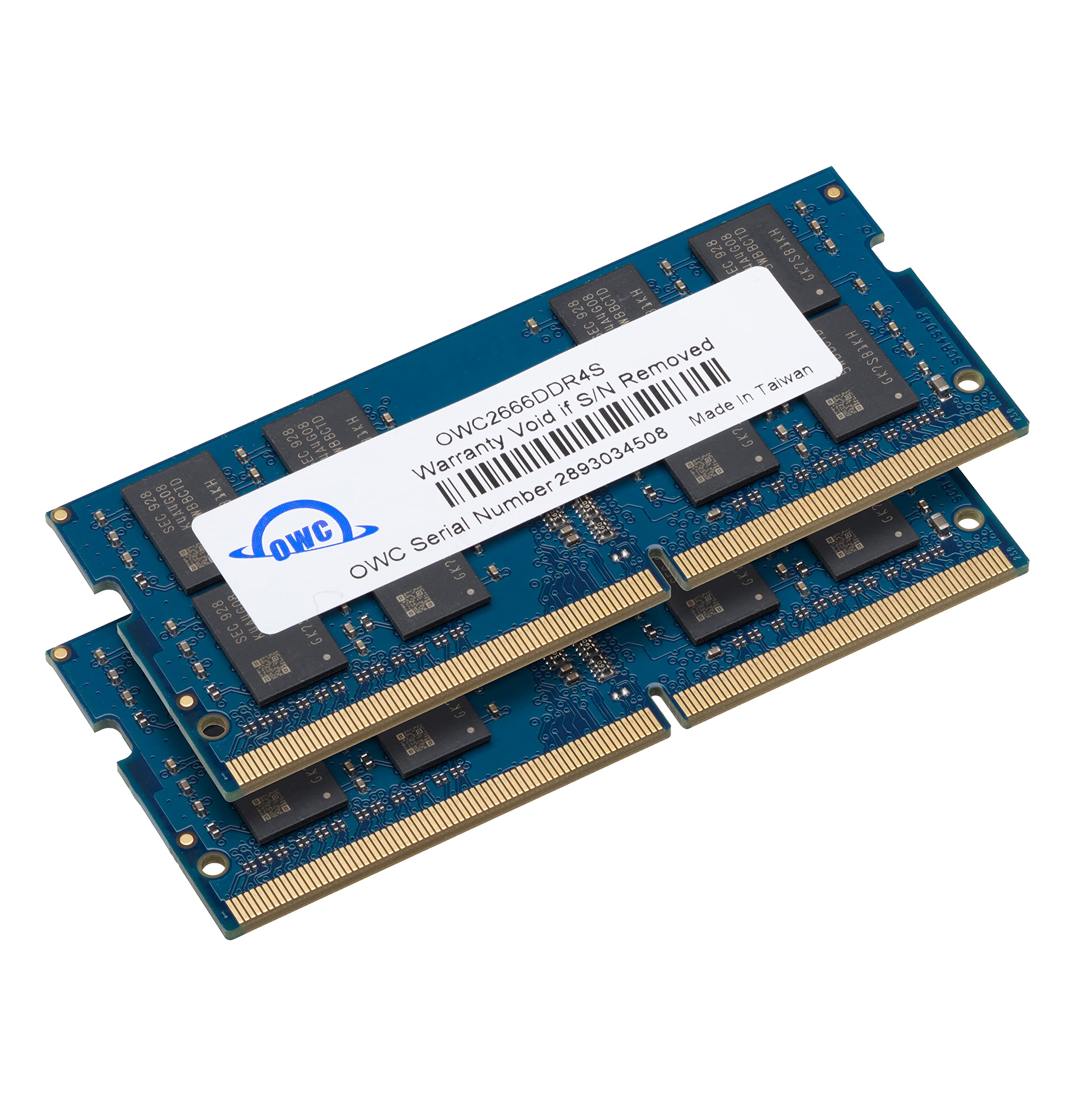 Owc 32Gb (2 X 16Gb) Pc21300 Ddr4 2666Mhz So Dimms Memory, Compatible With Mac Mini 2018, Imac 2019 And Up, And Compatible Pcs, (