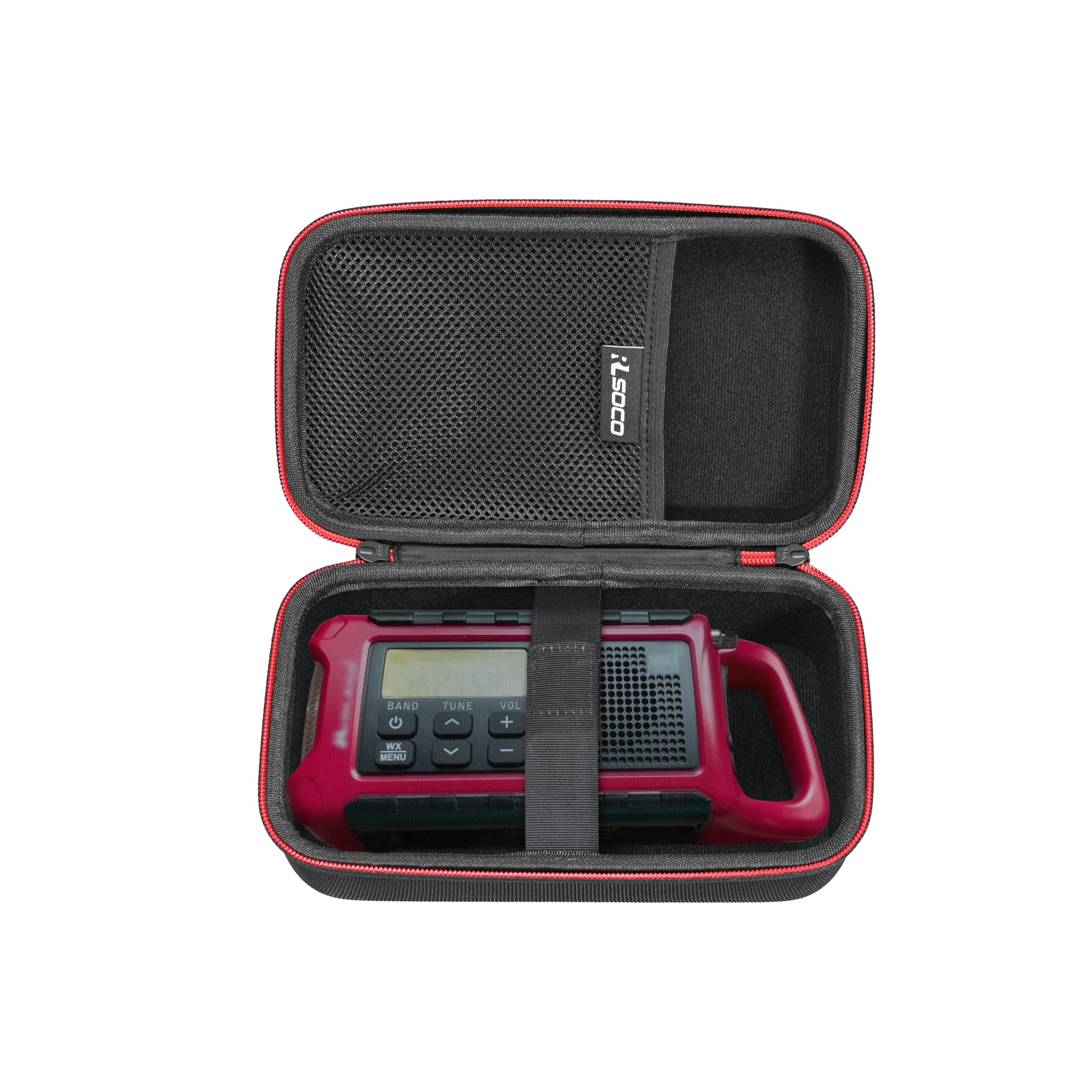 Rlsoco Hard Case Compatible With Midland Er310/Er210/Er300/Er50/Er40/Er10Vp Emergency Crank Weather Am/Fm Radio (Case Only)