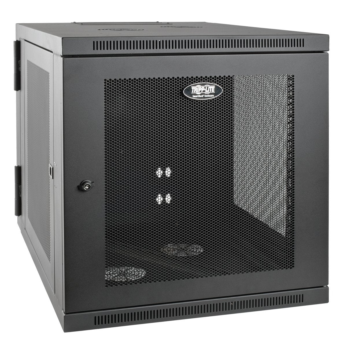 Tripp Lite 12U Wall Mount Rack Enclosure Server Cabinet, Hinged, 32.5 Deep, UPS-Depth (SRW12US33)
