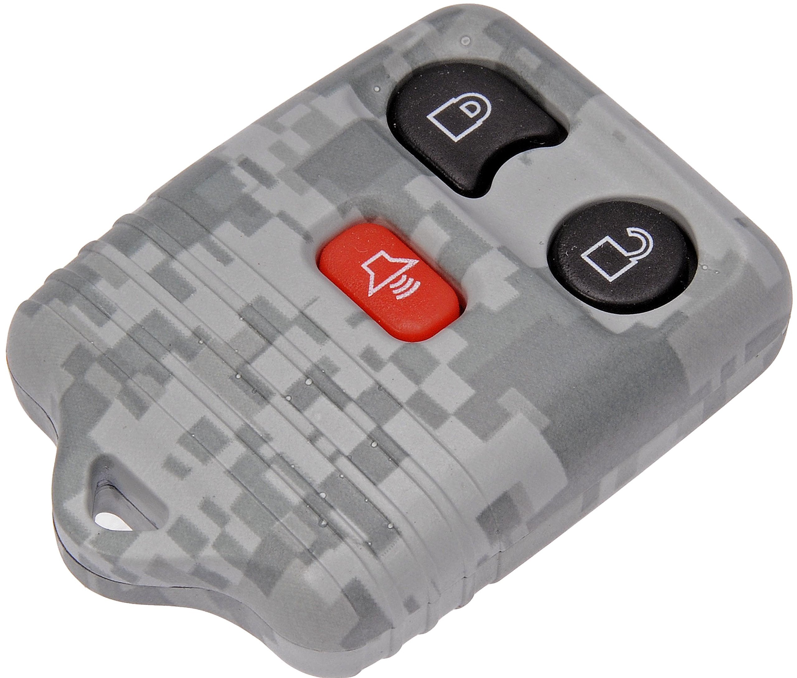 Dorman 13625Gyc Keyless Entry Transmitter Cover Compatible With Select Models, Gray Digital Camouflage