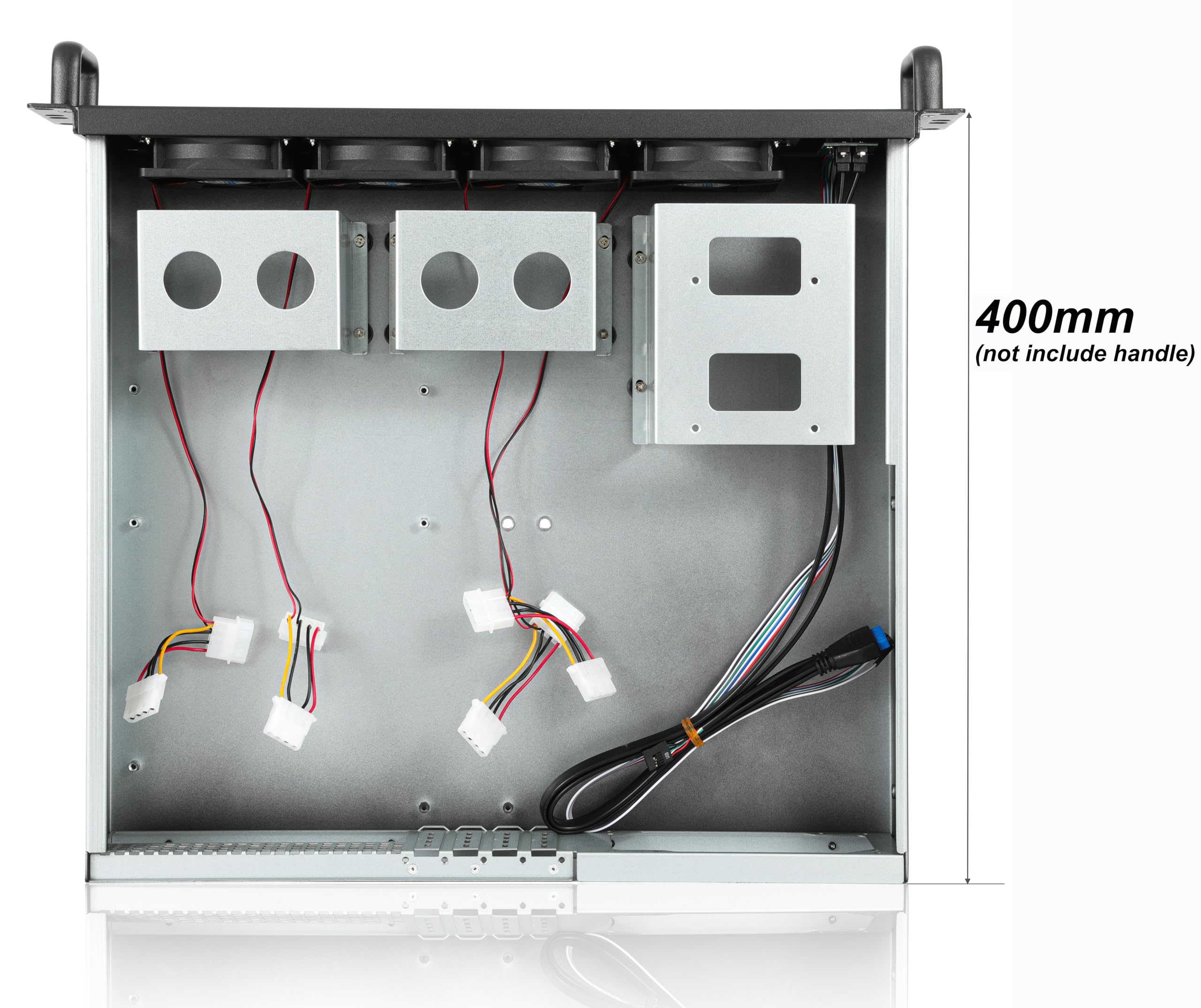 Rackchoice Microatx/Mini Itx 2U Rackmount Server Chassis Max 7X3.5 Bay / Usb3.0 With 2.0 Adapter Support Atx Psu Either Top Or S