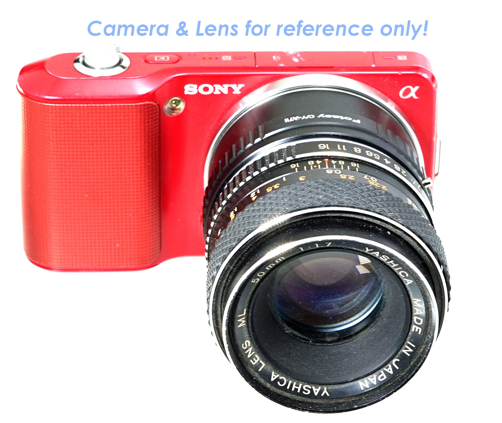 Fotasy Cy Lens To E-Mount Adapter, Contax Zeiss C/Y Lens To E Mount Adapter, Contax Lens Emount, Compatible With Sony A7 A7R A7S